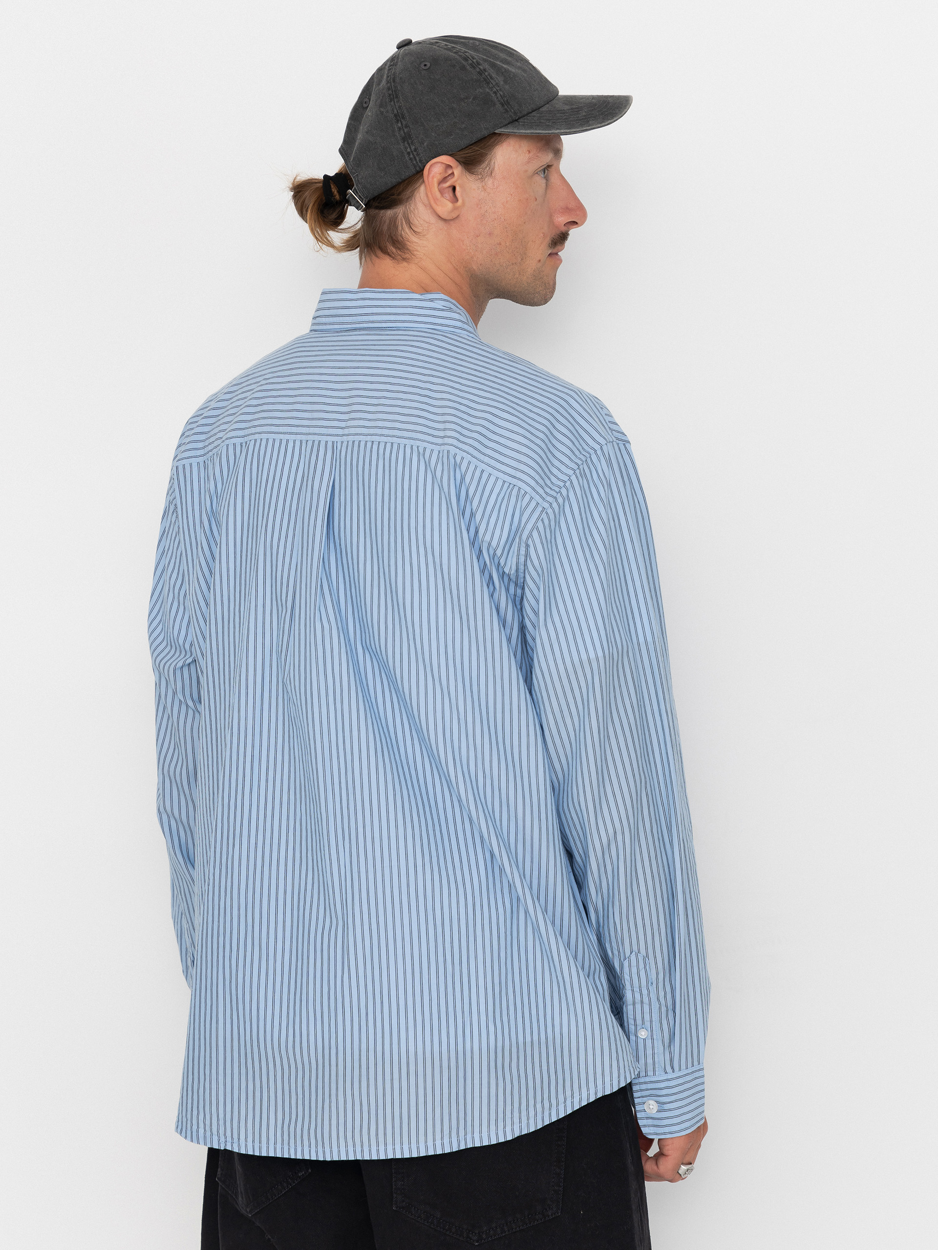Košile OBEY William (light blue multi)
