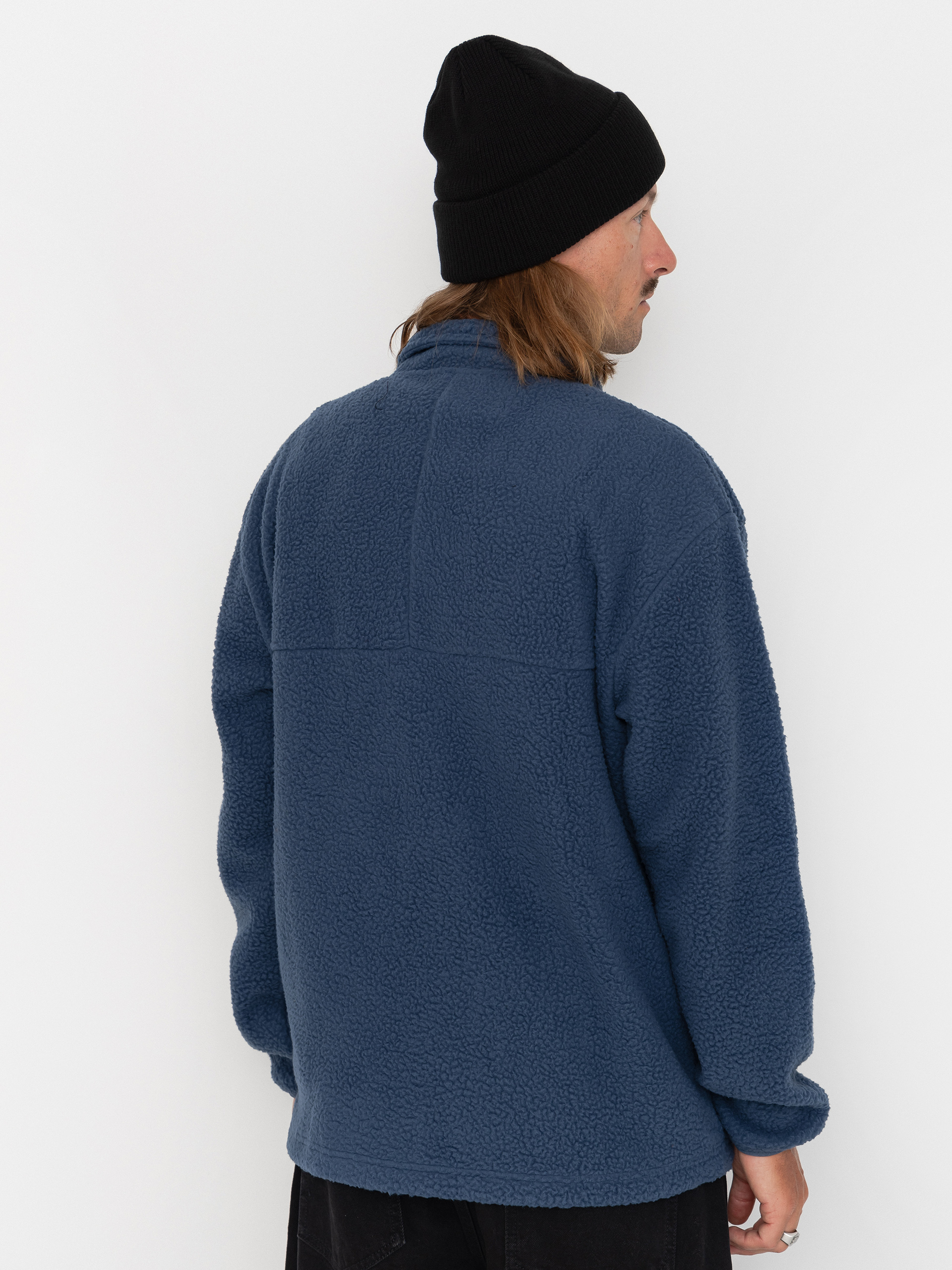 Pánský Fleecová mikina Quiksilver Clean Coast Fz (dark denim)