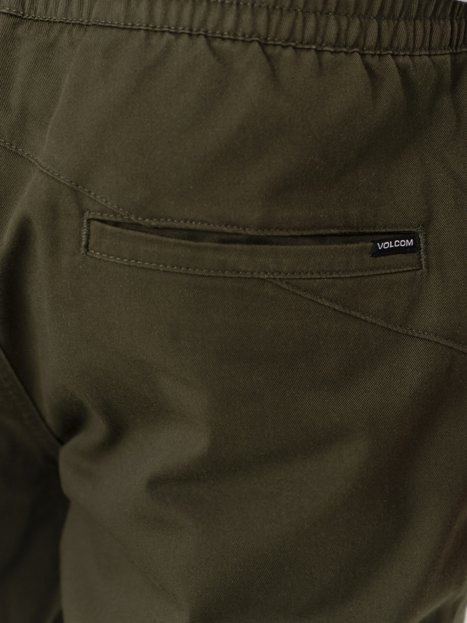 Kalhoty Volcom Frickin Slim Jogger (dark green)