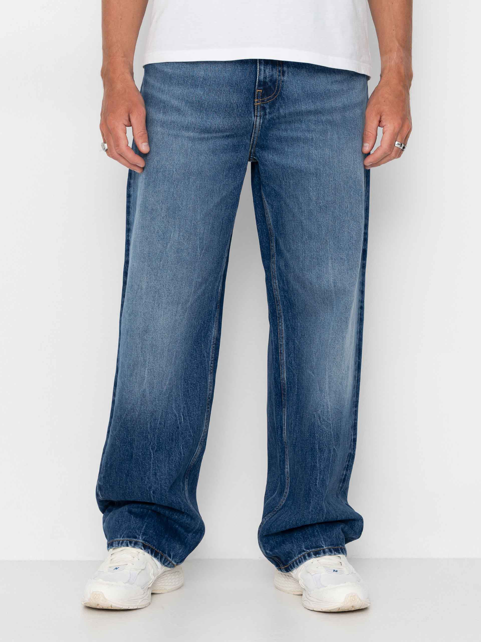 Kalhoty Carhartt WIP Payson (blue/marble used wash)