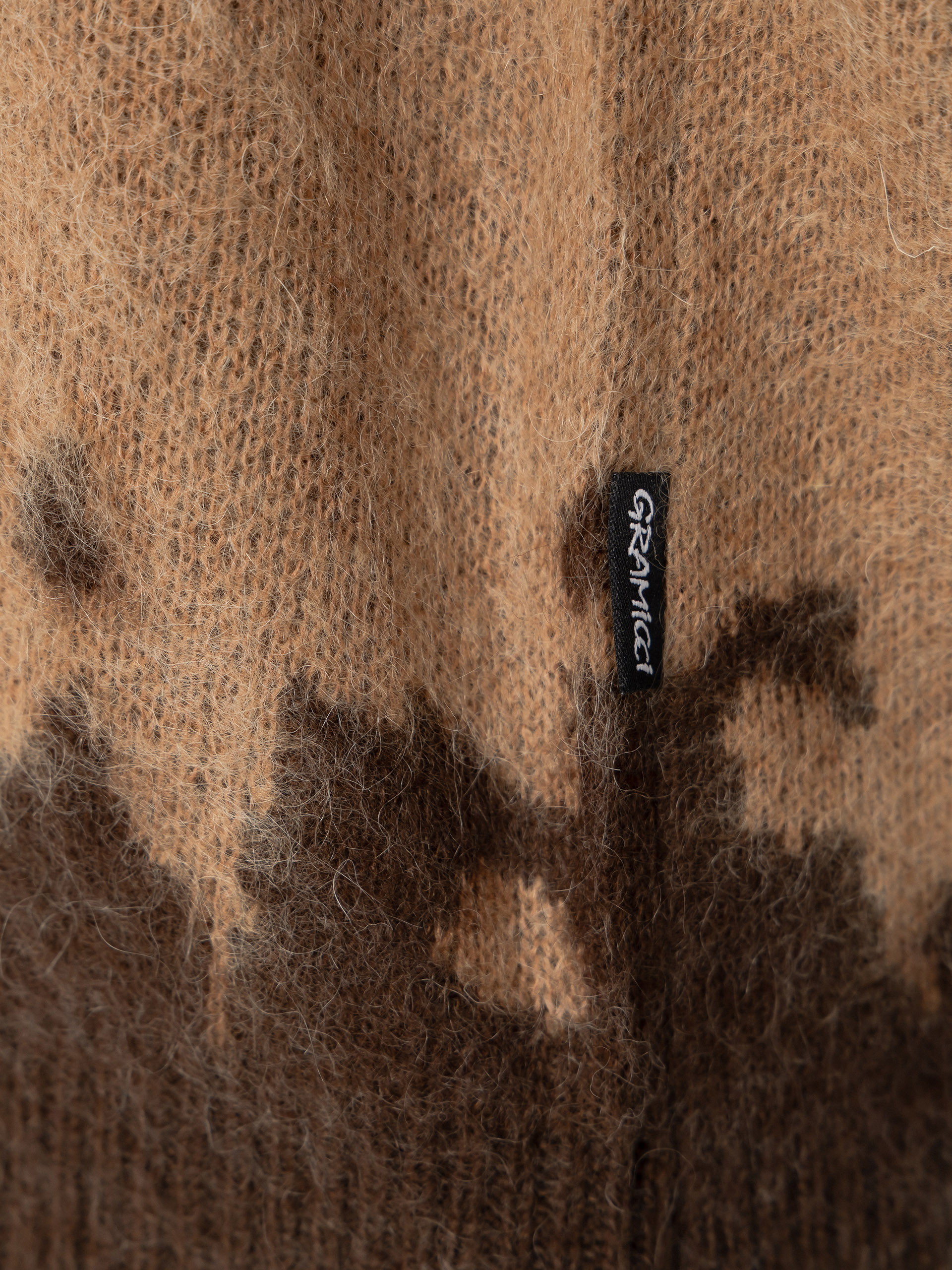 Svetr Gramicci Mohair Splatter (taupe splatter)