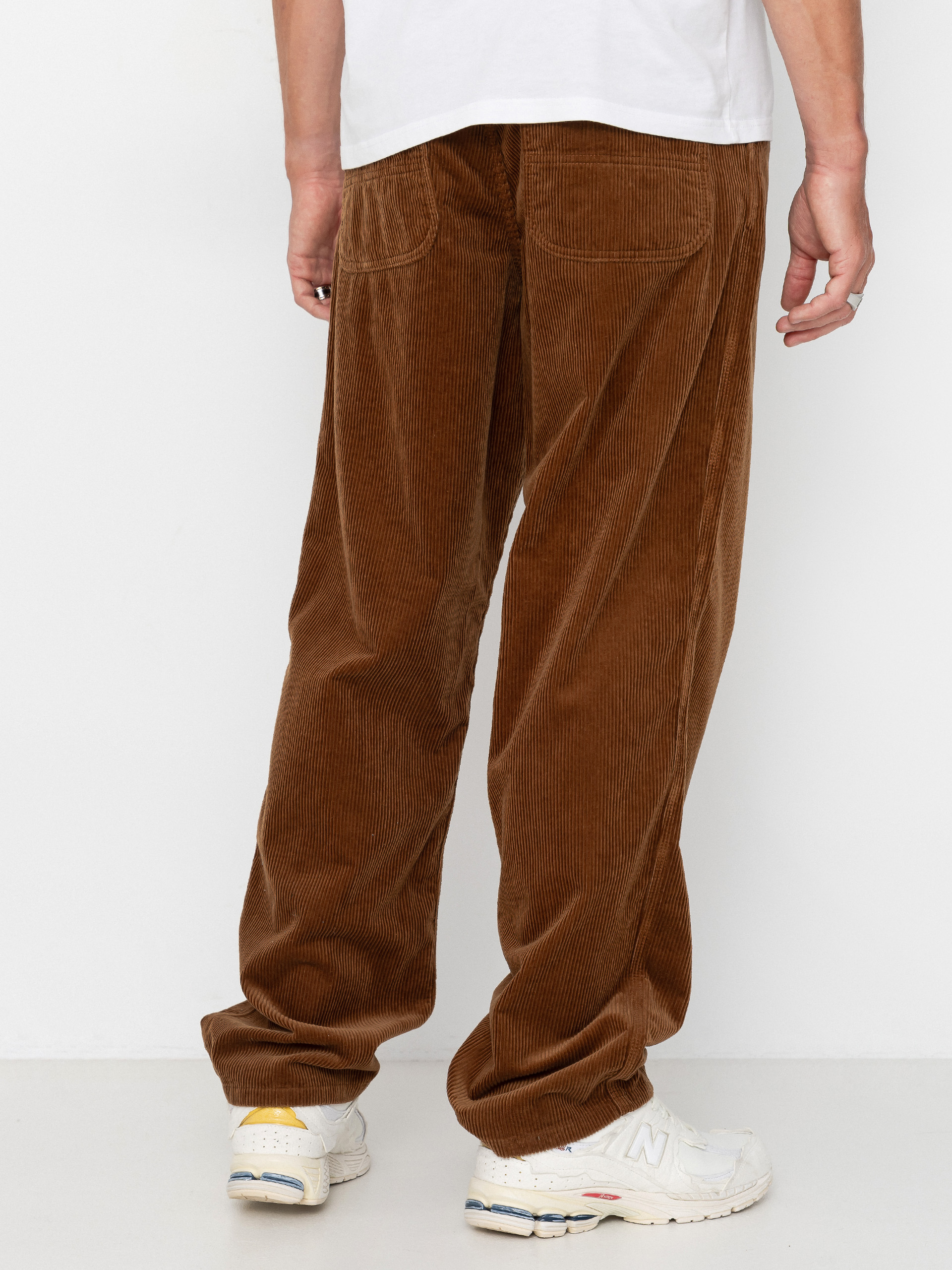 Kalhoty Carhartt WIP Simple (wip h brown/rinsed)