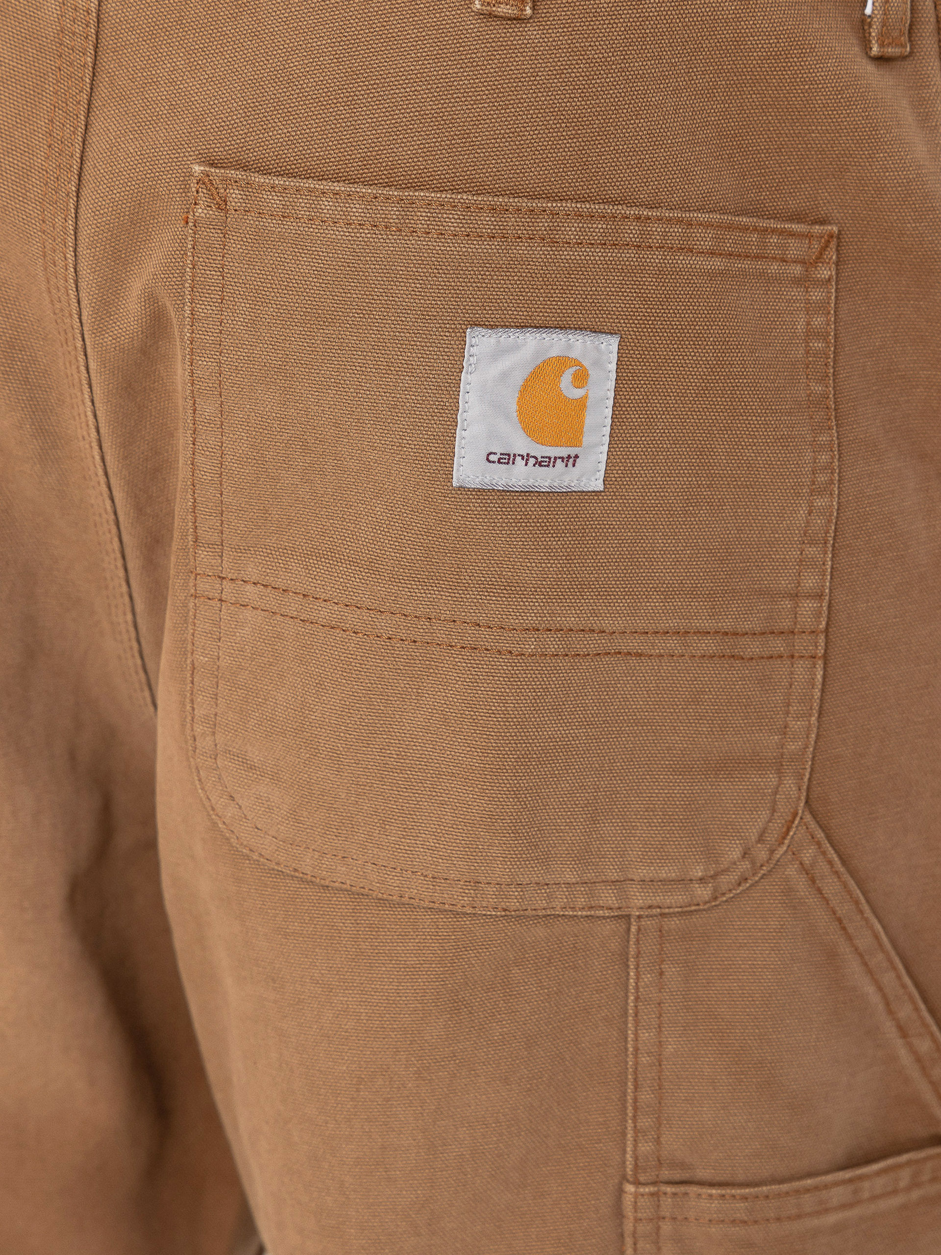 Kalhoty Carhartt WIP Single Knee (wip h brown/stone canvas)