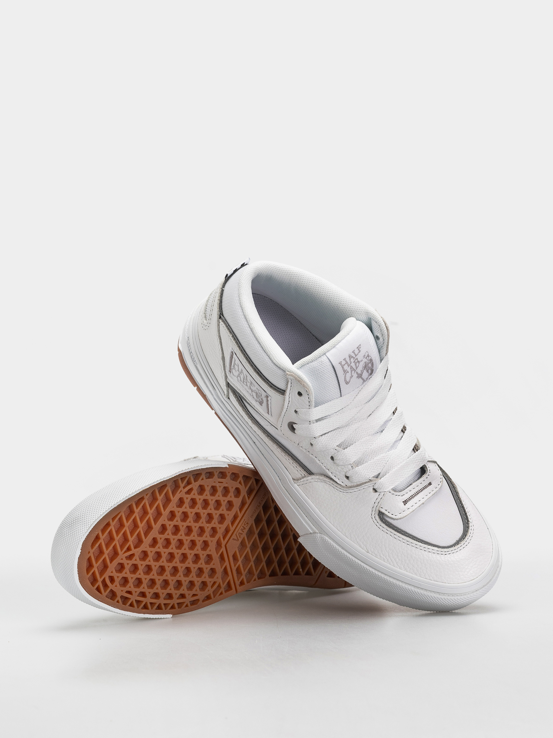 Boty Vans Skate Half Cab Wafflecup (white/light grey)