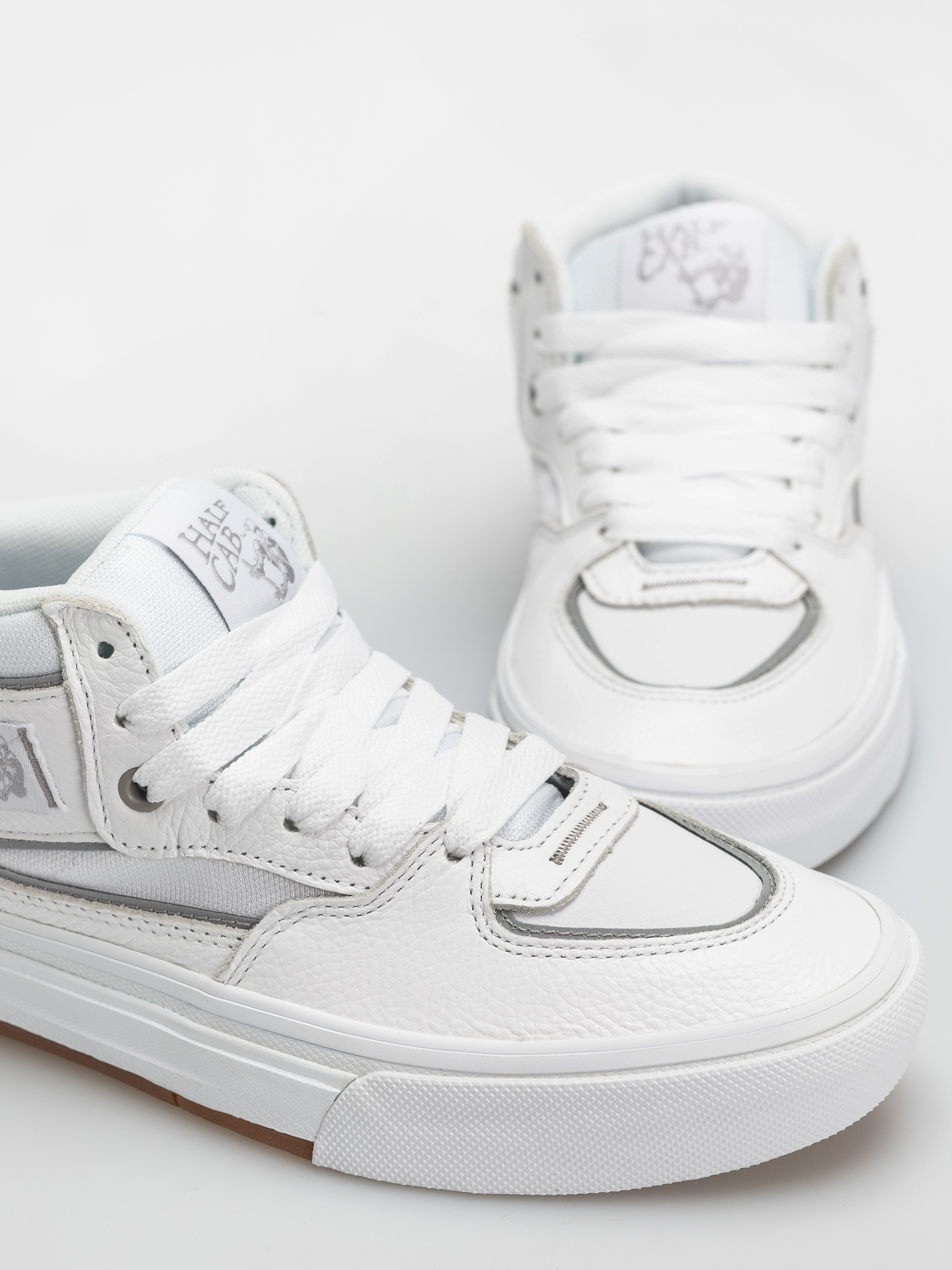 Boty Vans Skate Half Cab Wafflecup (white/light grey)