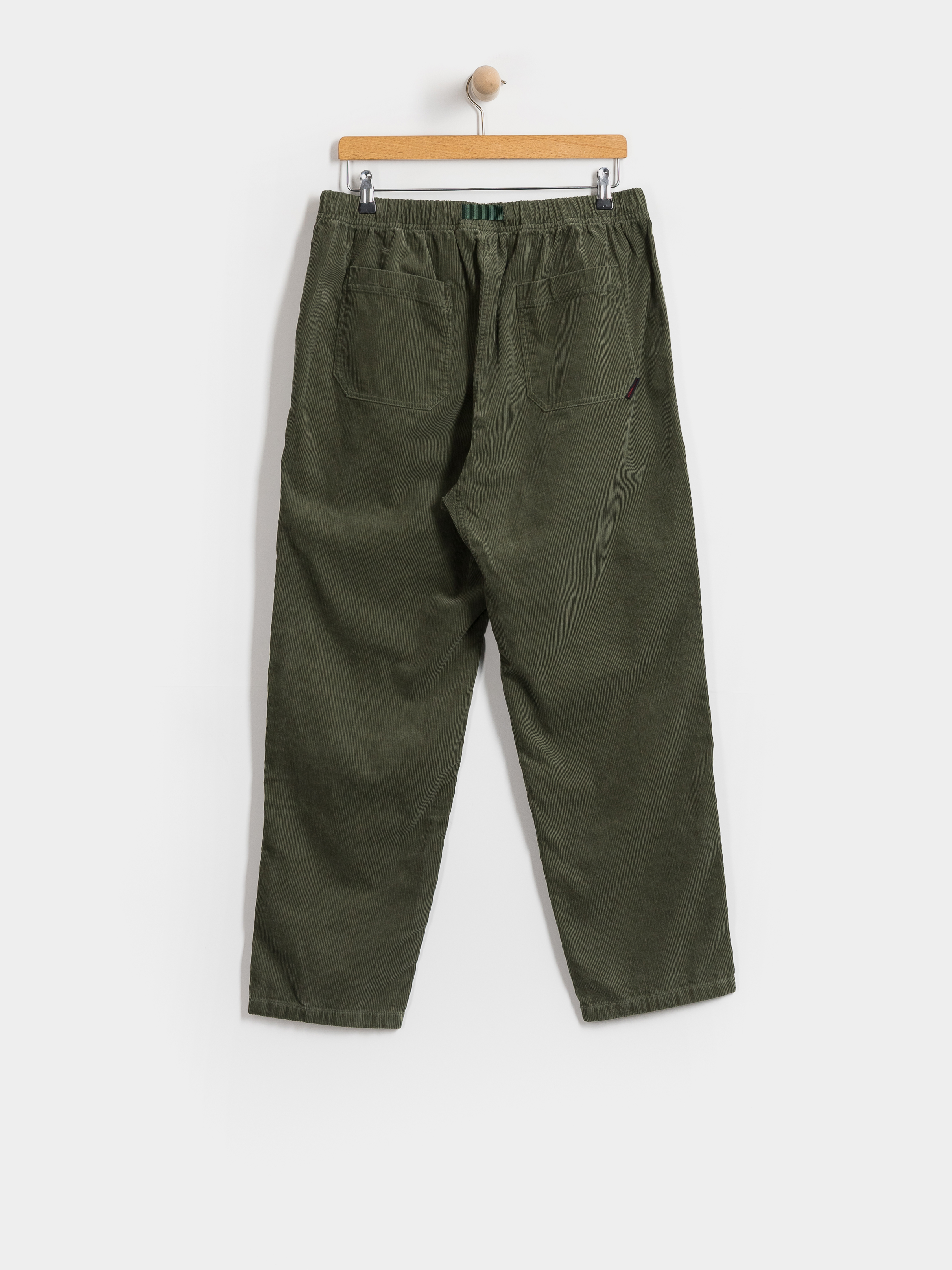 Kalhoty Gramicci Corduroy Loose Tapered Ridge (toned olive)