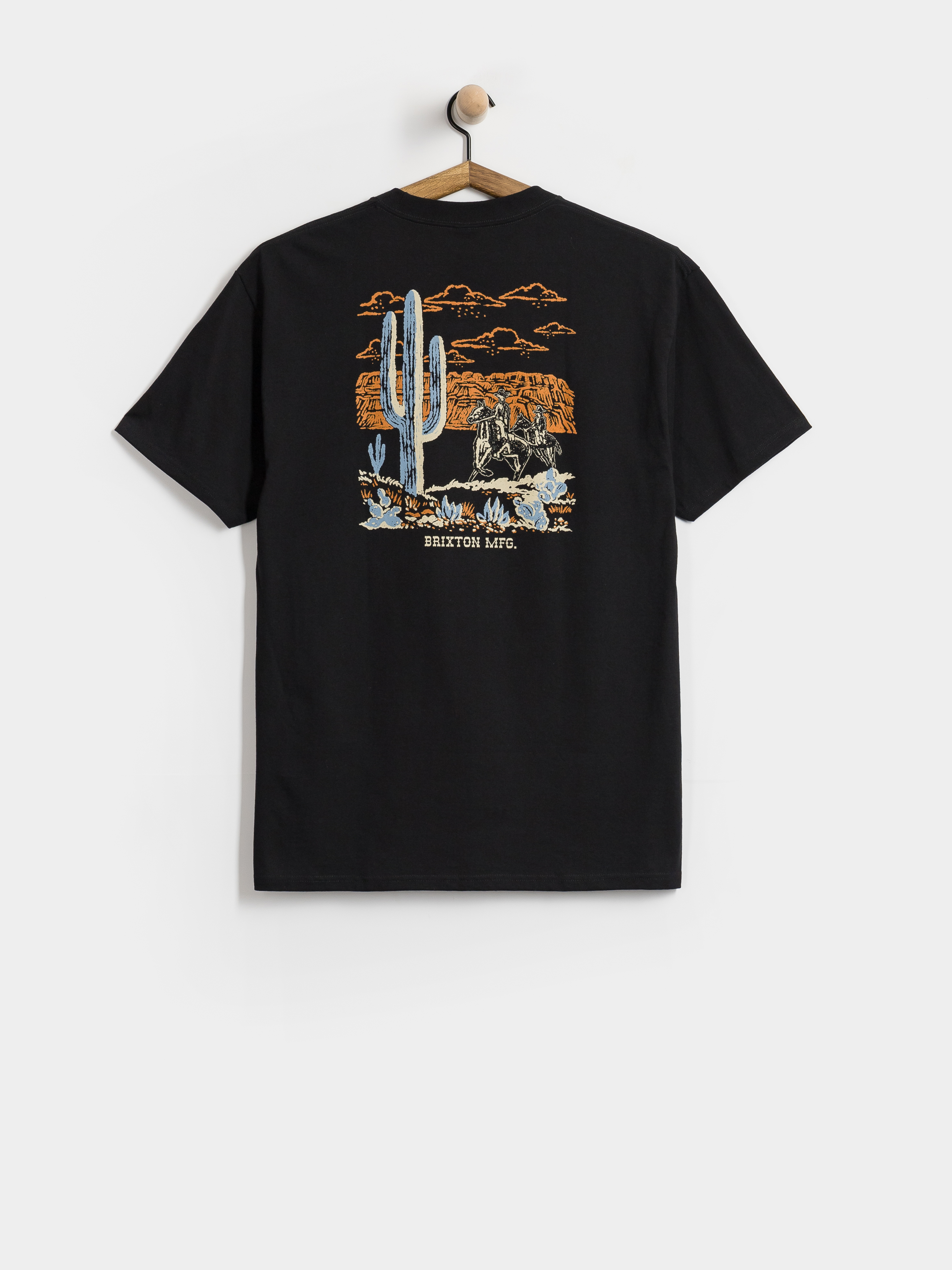 Tričko Brixton Keslo Stnd (black)