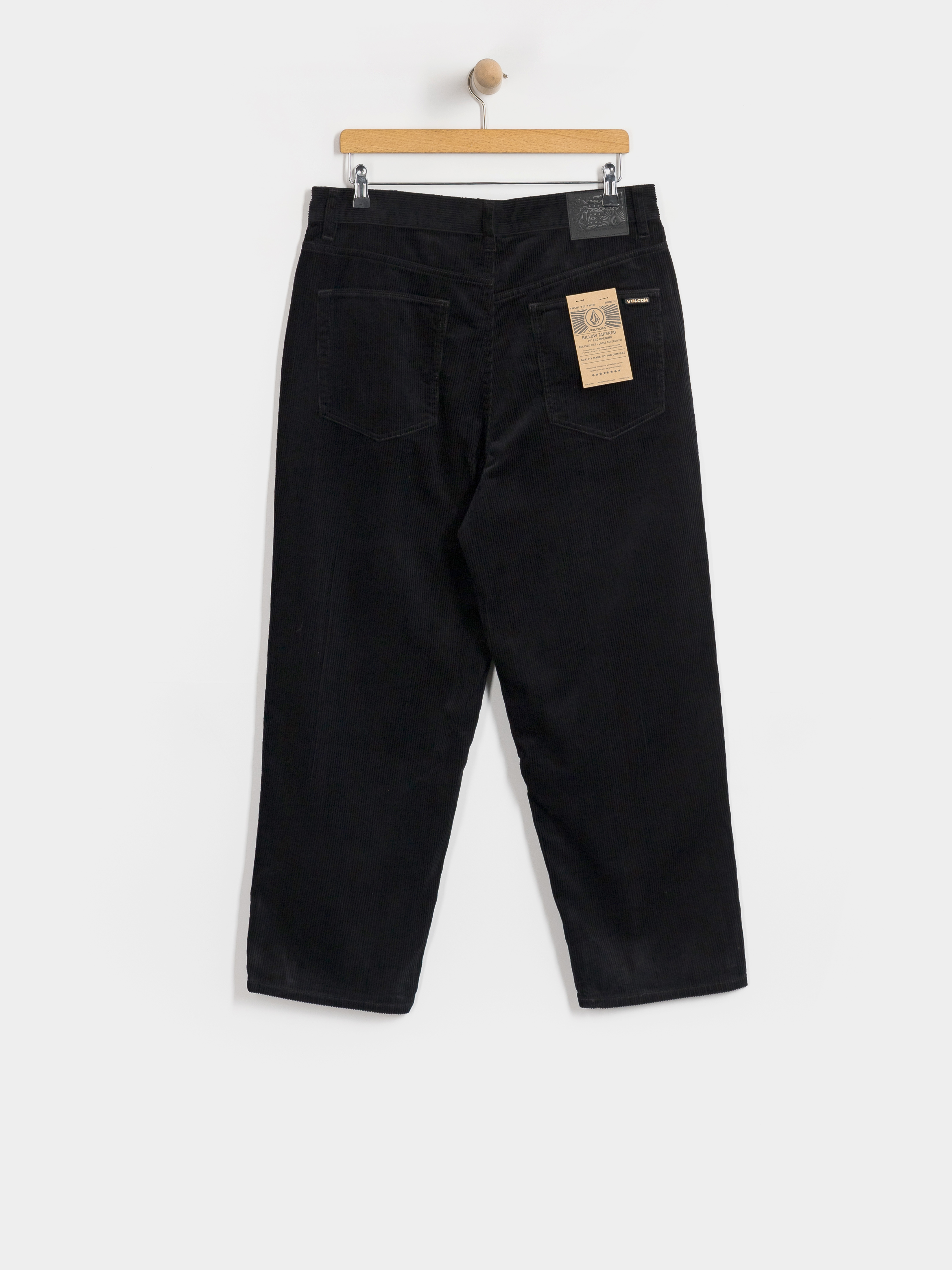 Kalhoty Volcom Billow Tapered Cord (black)