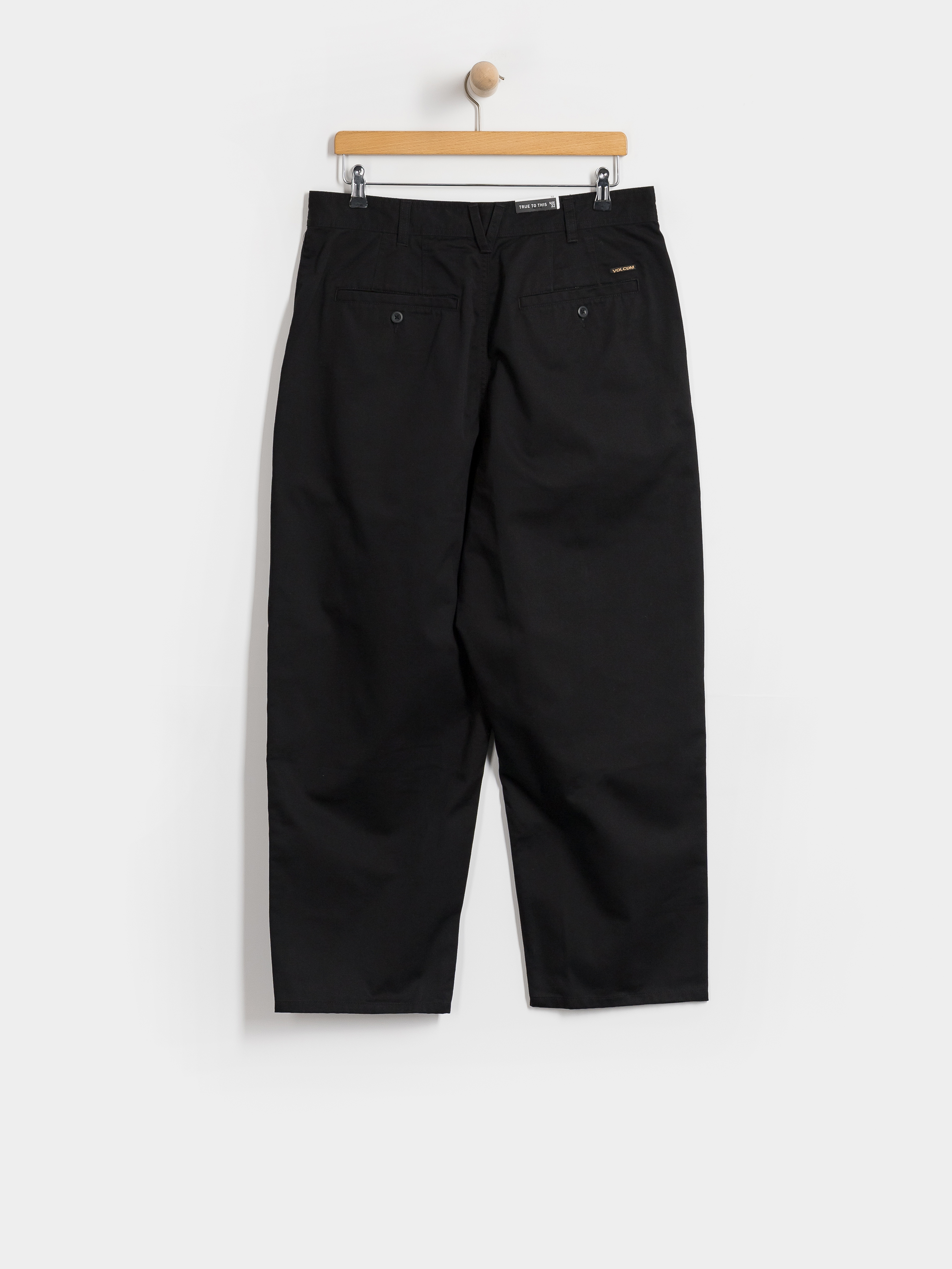 Kalhoty Volcom Holter Pleat (black)