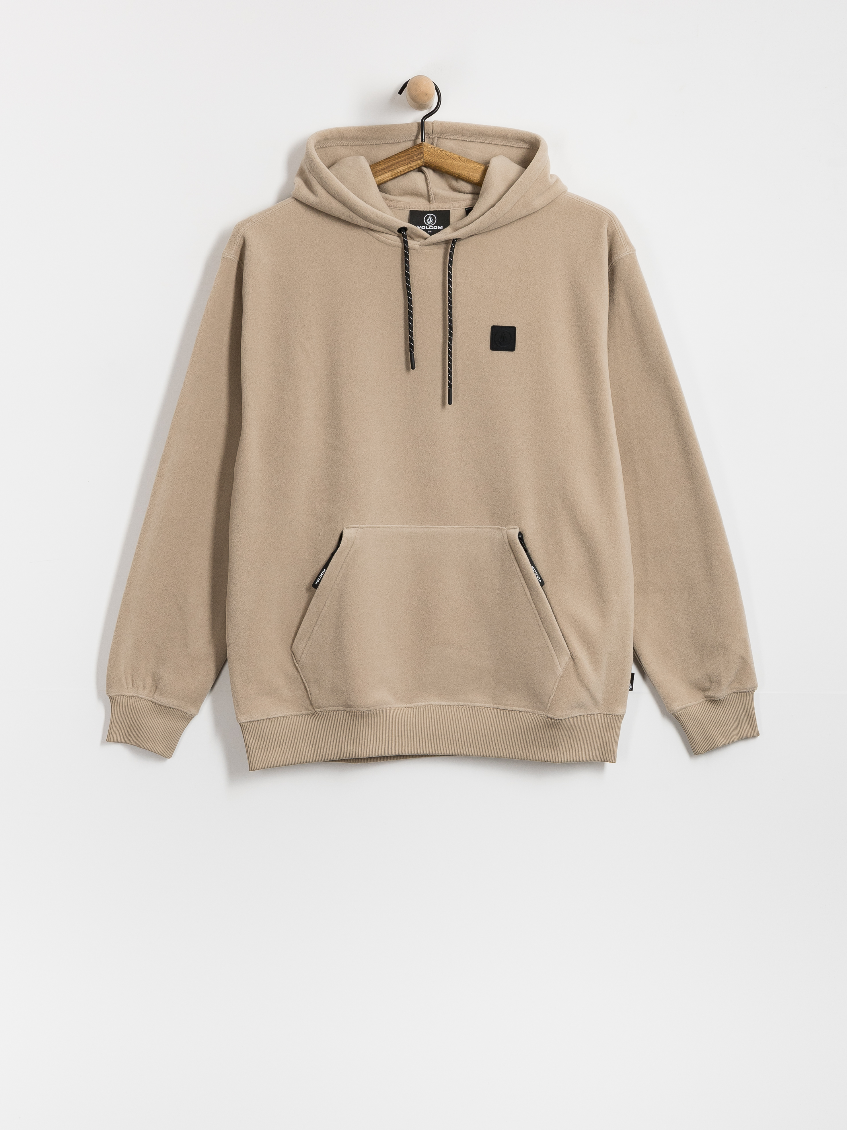 Mikina s kapucí Volcom Second Trip HD (light khaki)