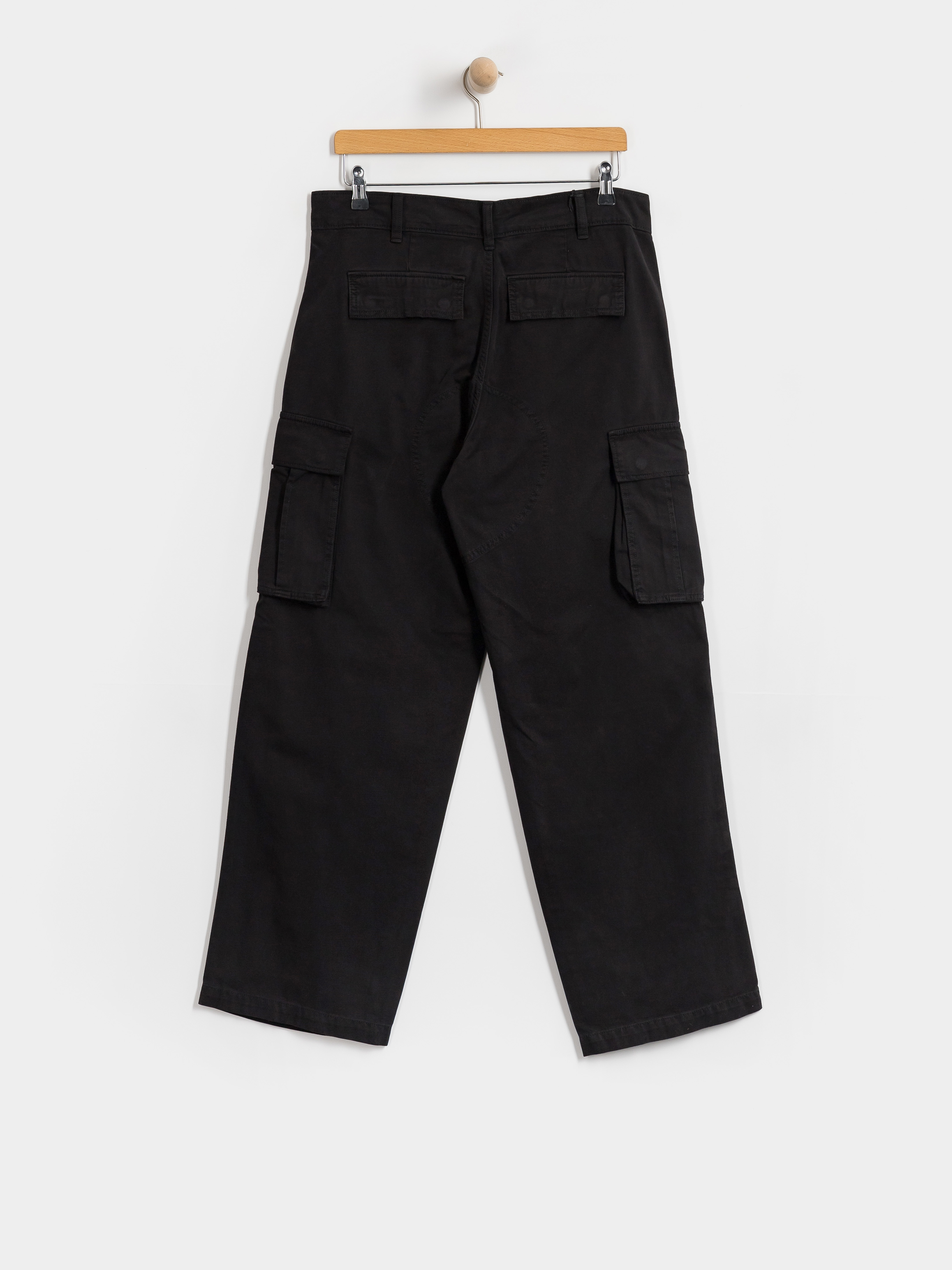 Kalhoty Dickies 247 Loose Straight Garment Dyed Cargo (black)