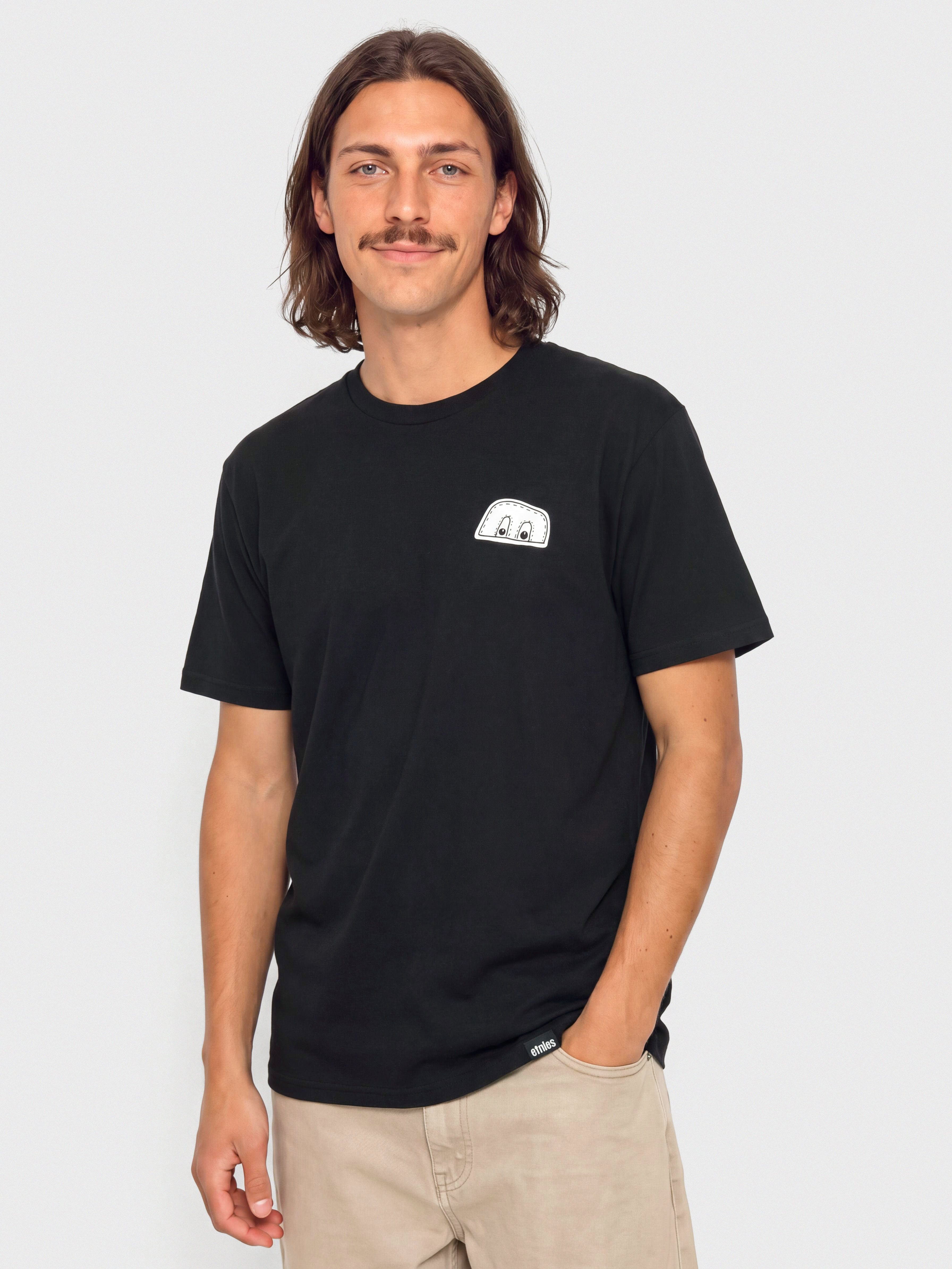 Tričko Etnies Etnies X Fos (black/white)