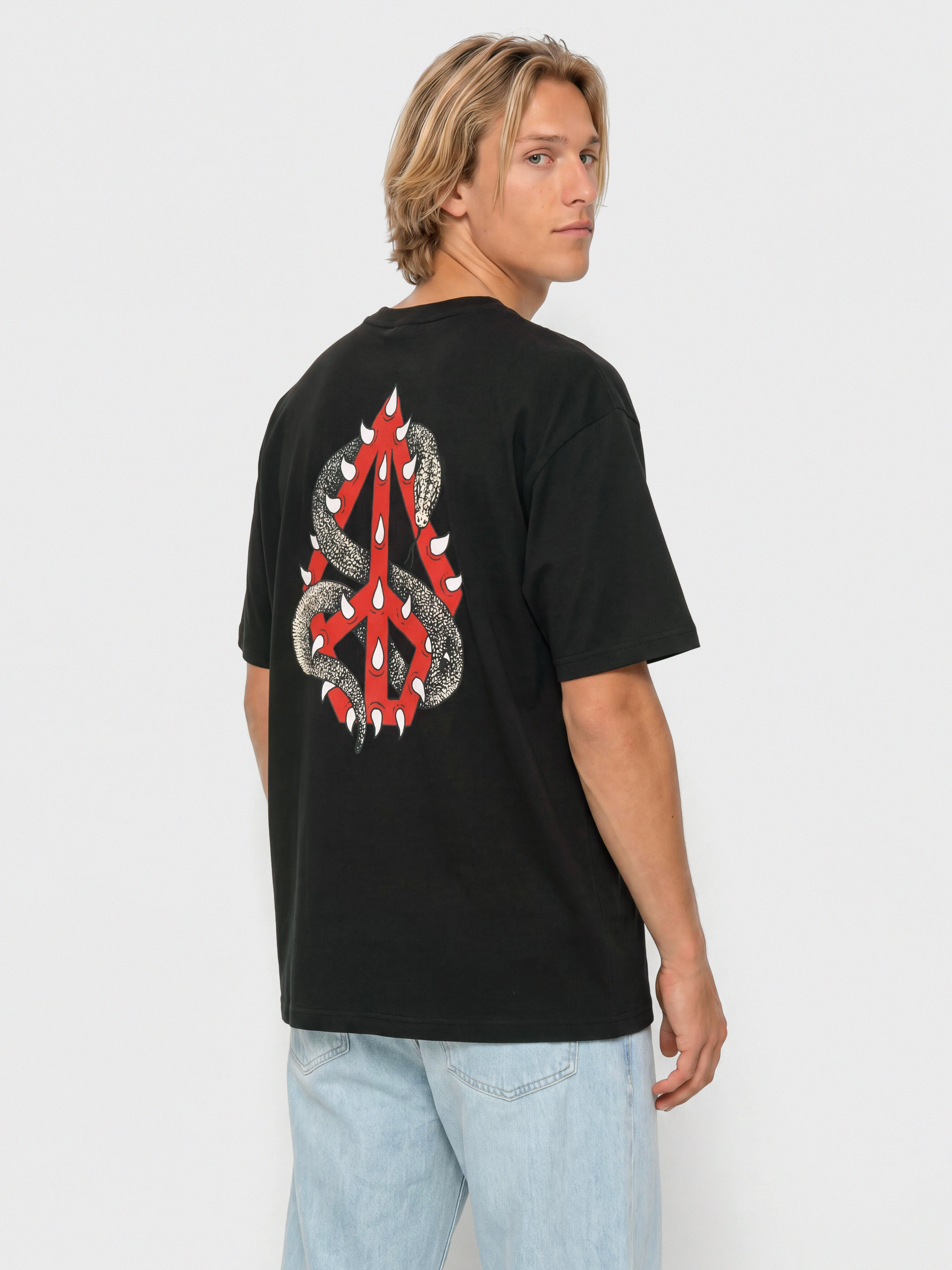 Tričko Volcom Snake Peace Lse