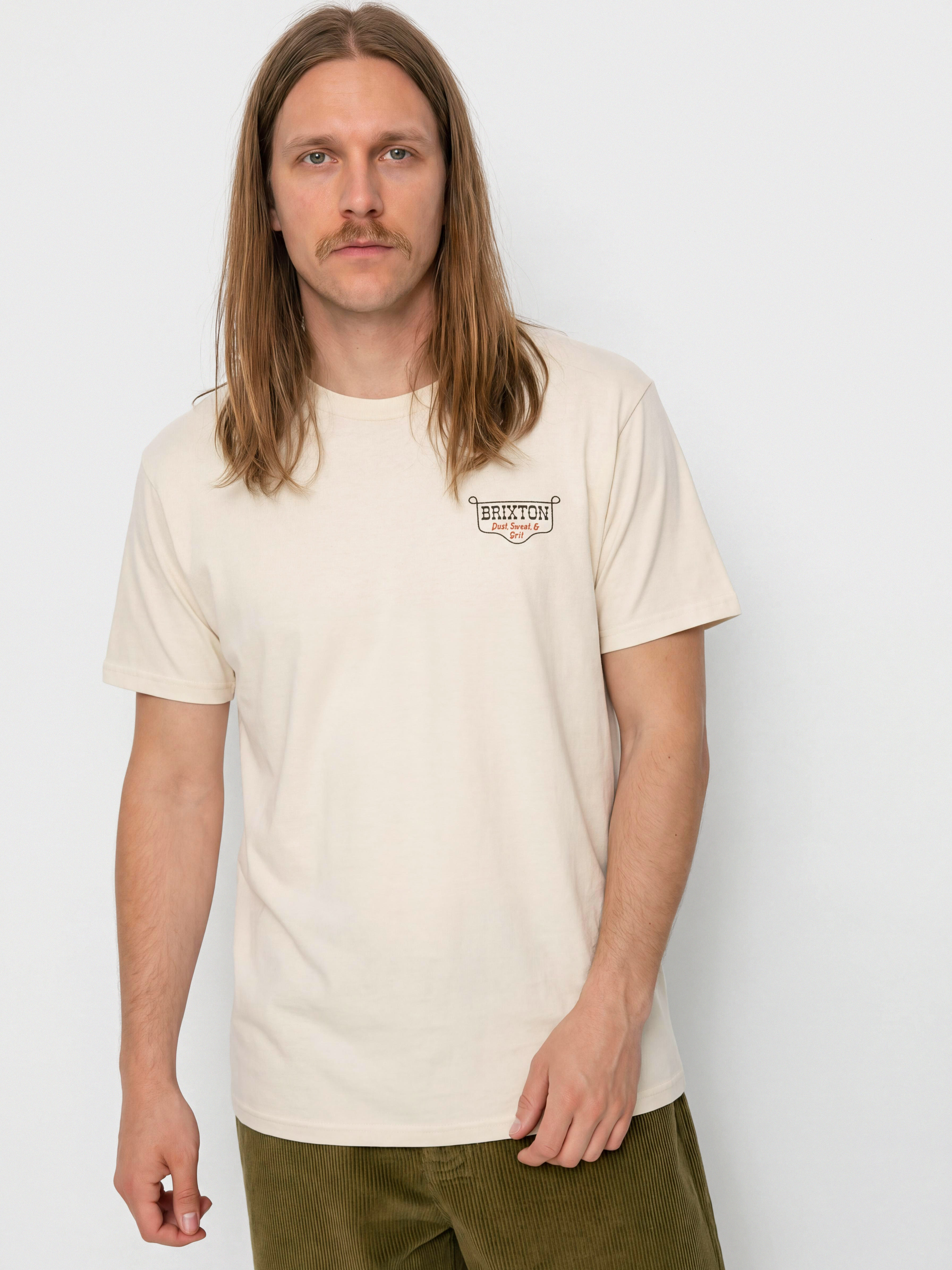 Tričko Brixton Kinsey Stnd (cream)