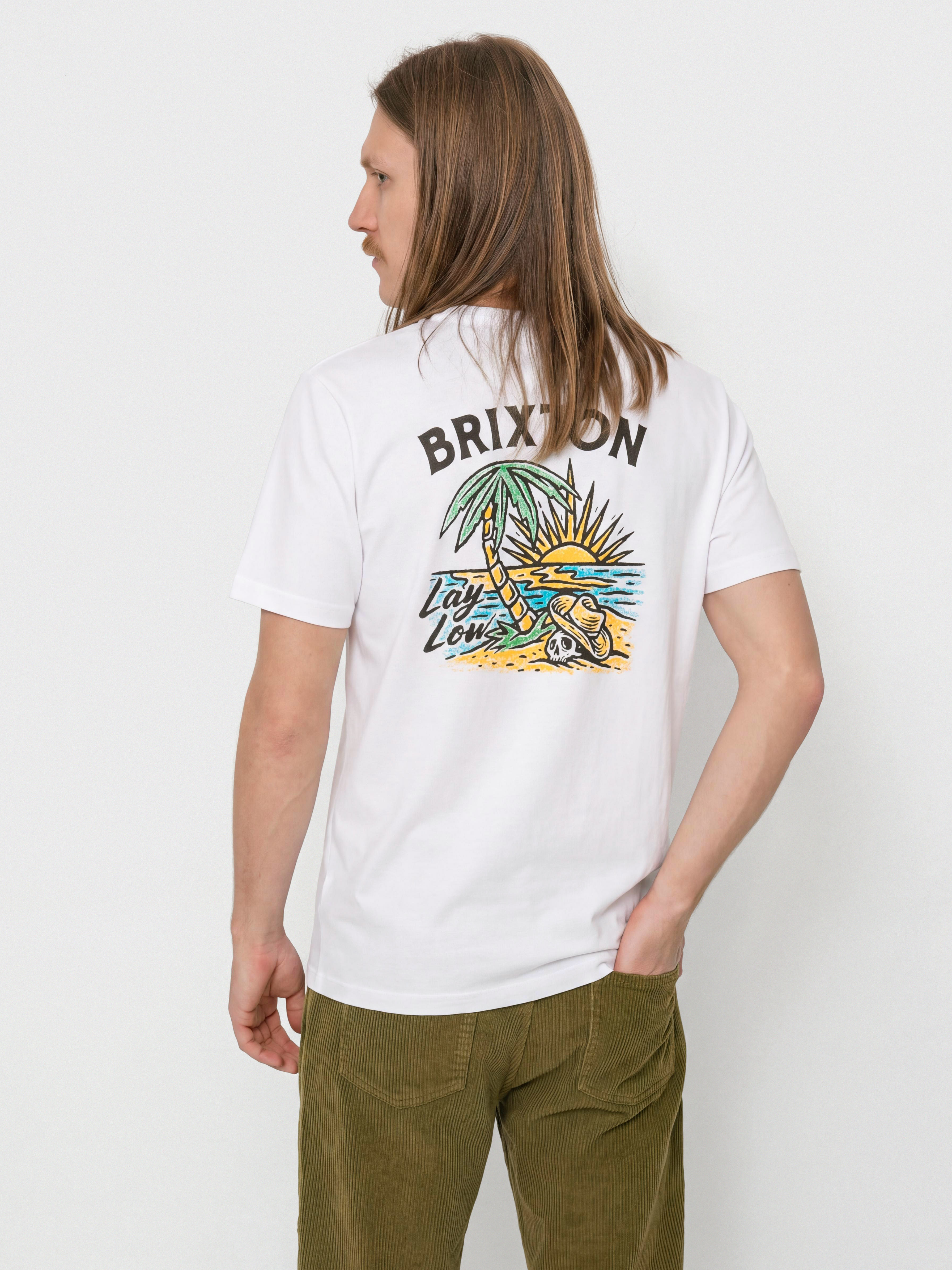 Tričko Brixton Lay Low Stnd