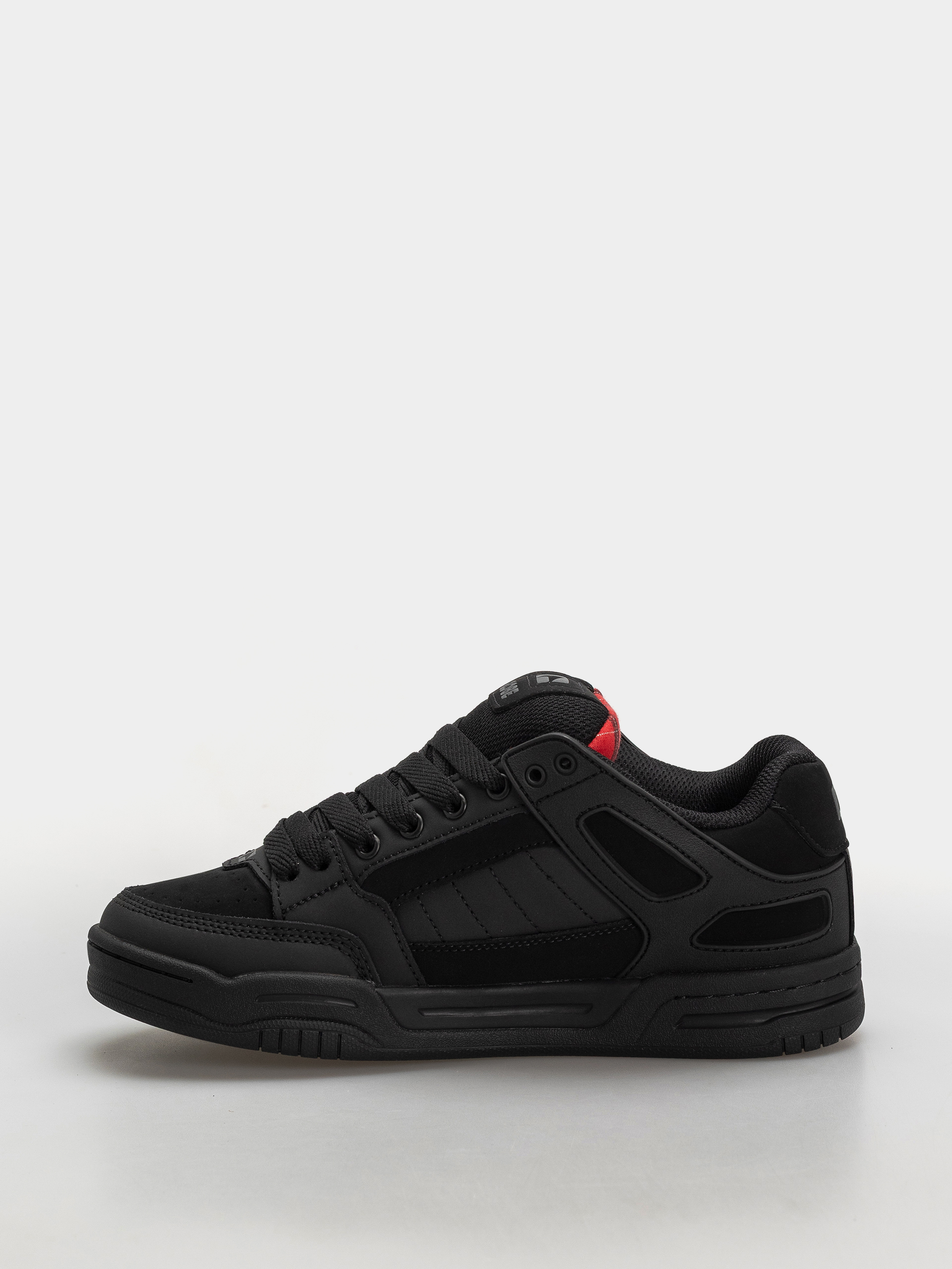 Boty Globe Tilt (black/red/tartan)