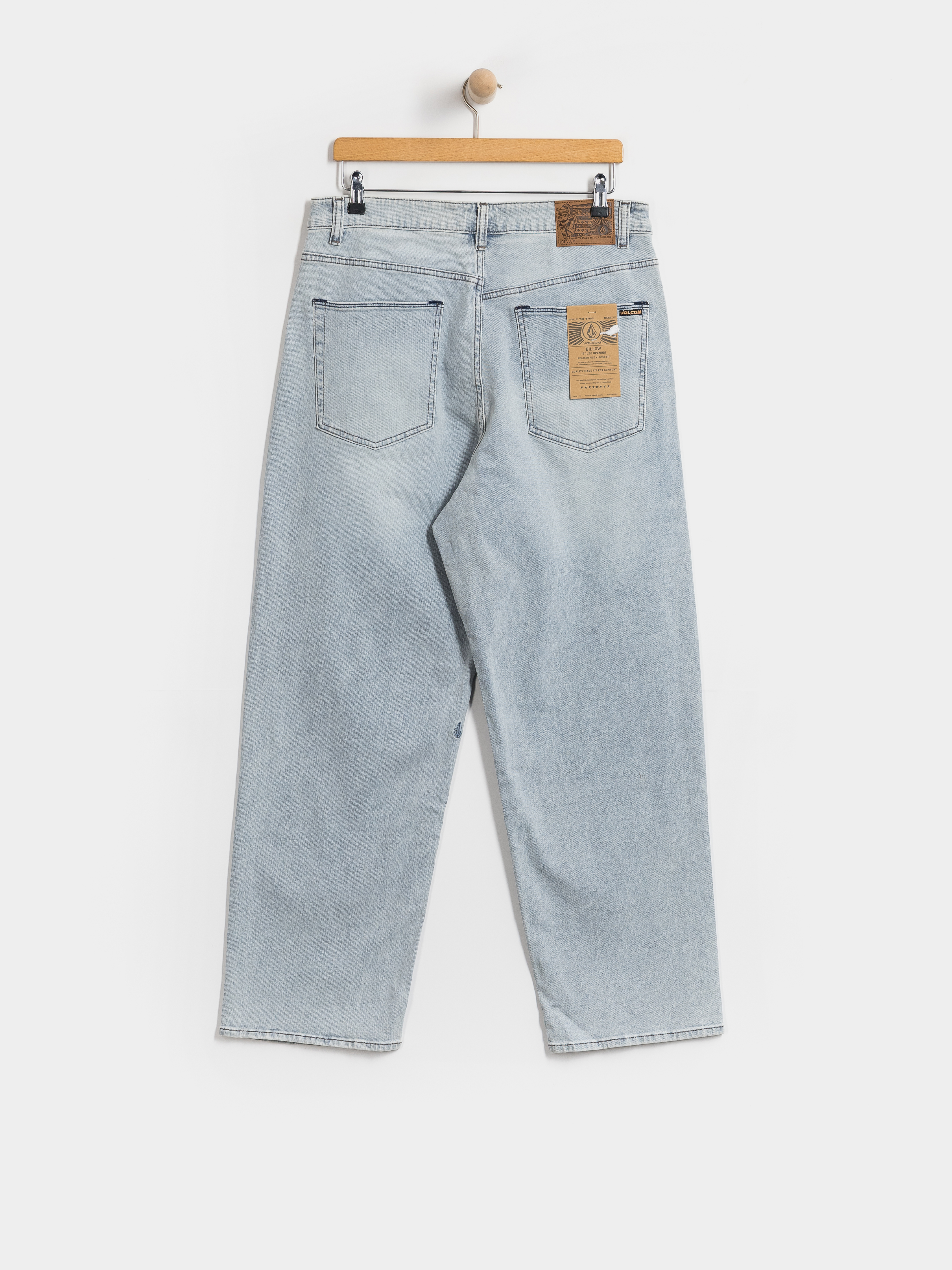 Kalhoty Volcom Billow Denim (desert dirt indigo)