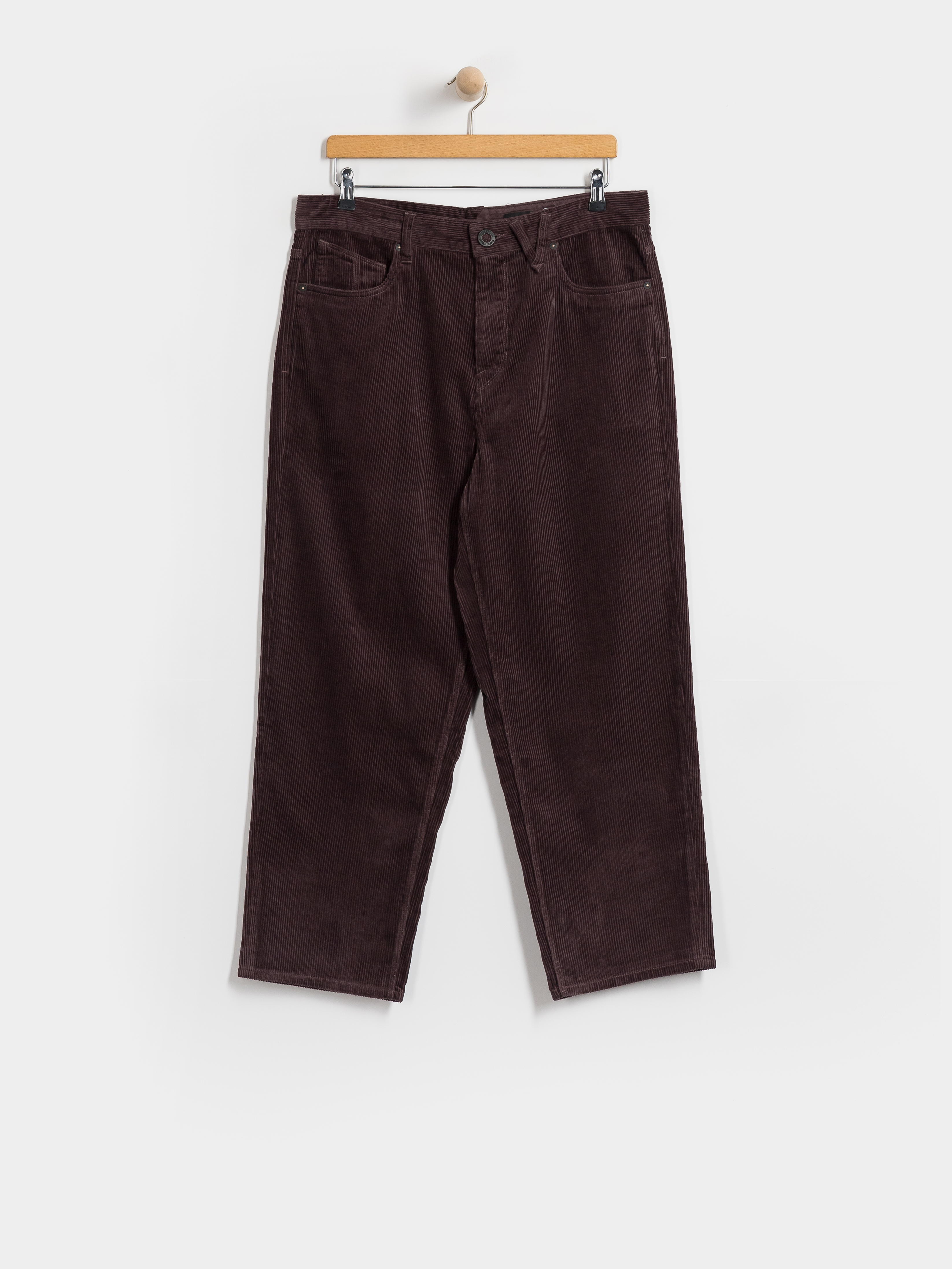 Kalhoty Volcom Billow Tapered Cord (raisin)