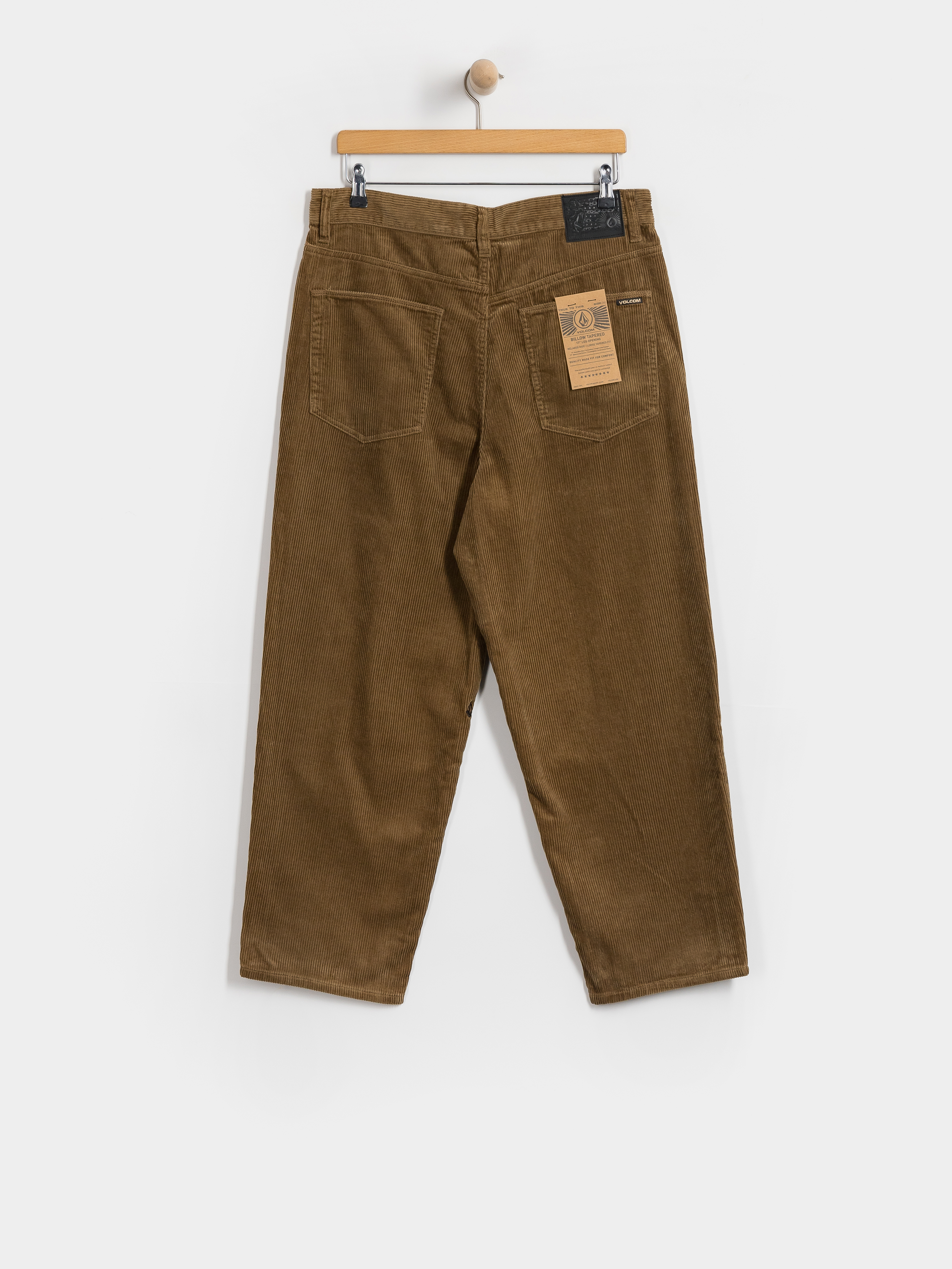 Kalhoty Volcom Billow Tapered Cord (ermine)