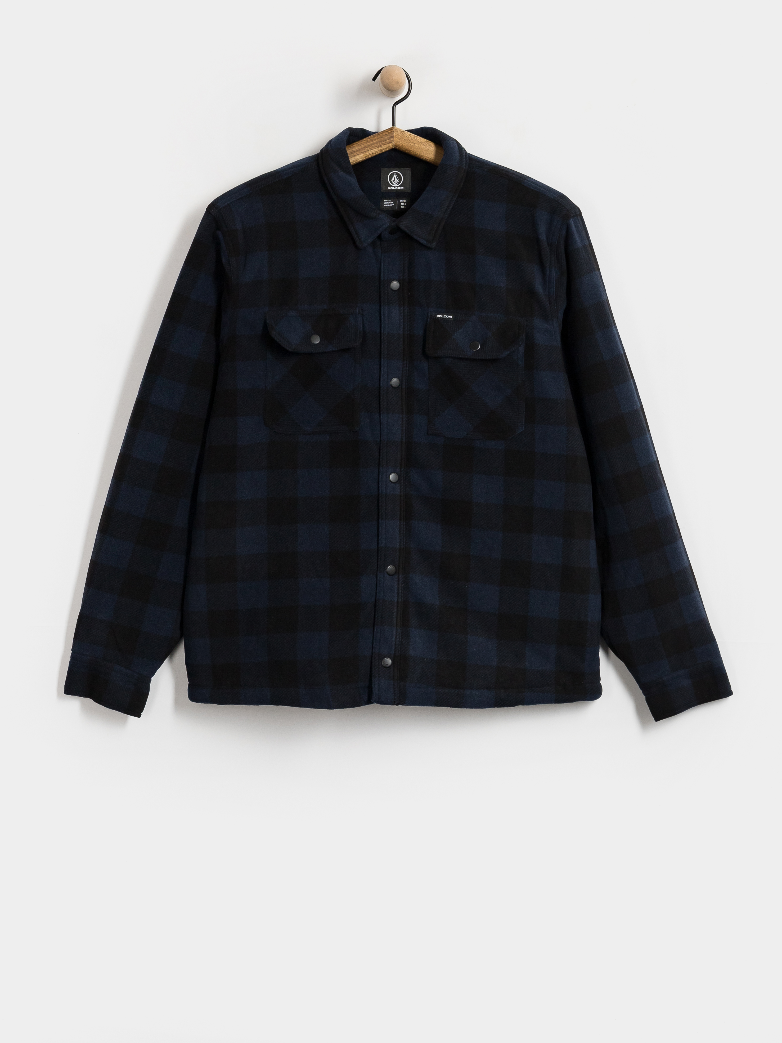 Mikina s kapucu00ed Volcom Bowered II HD (marine)