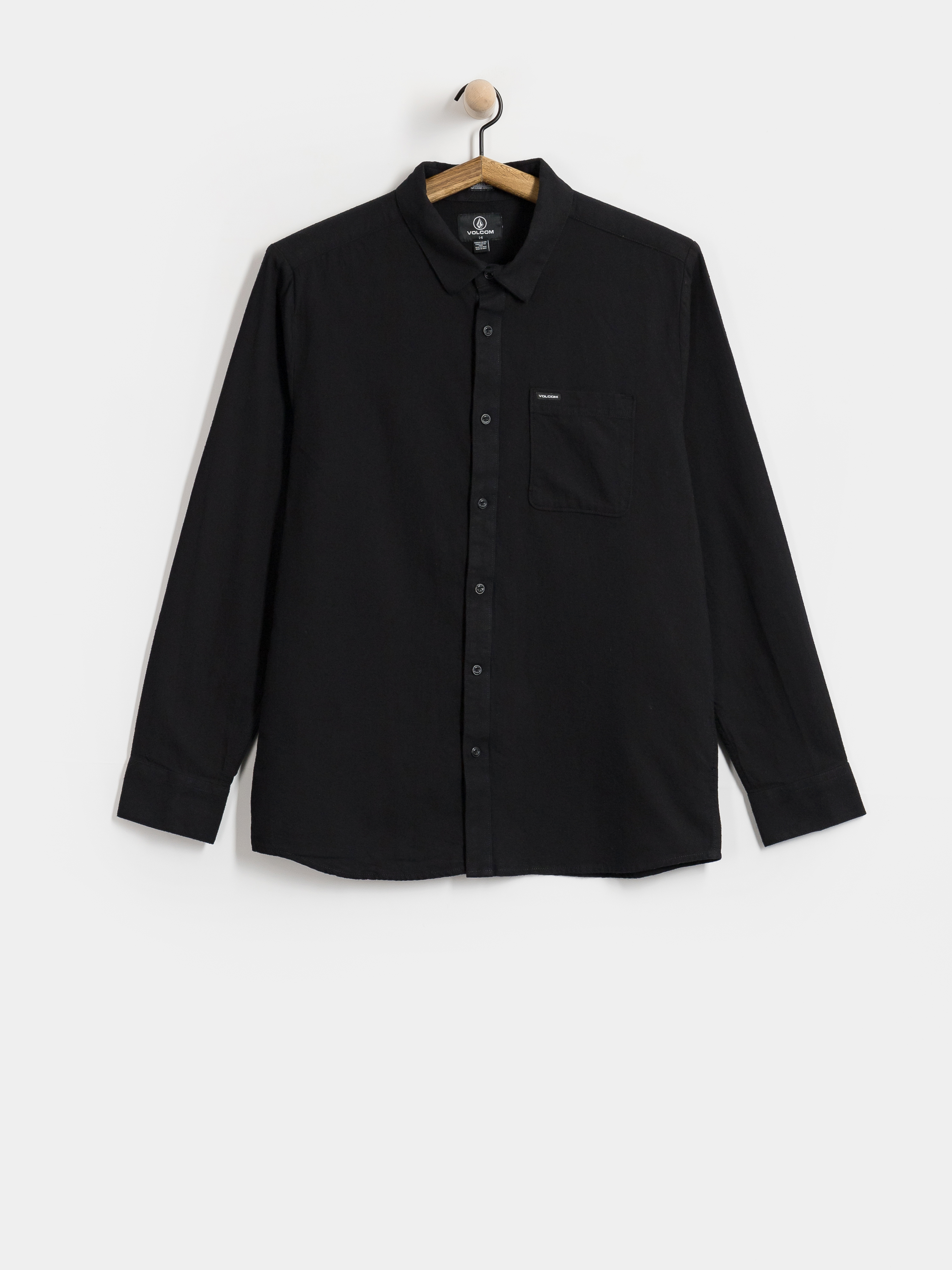 Kou0161ile Volcom Caden Solid Ls (antique black)