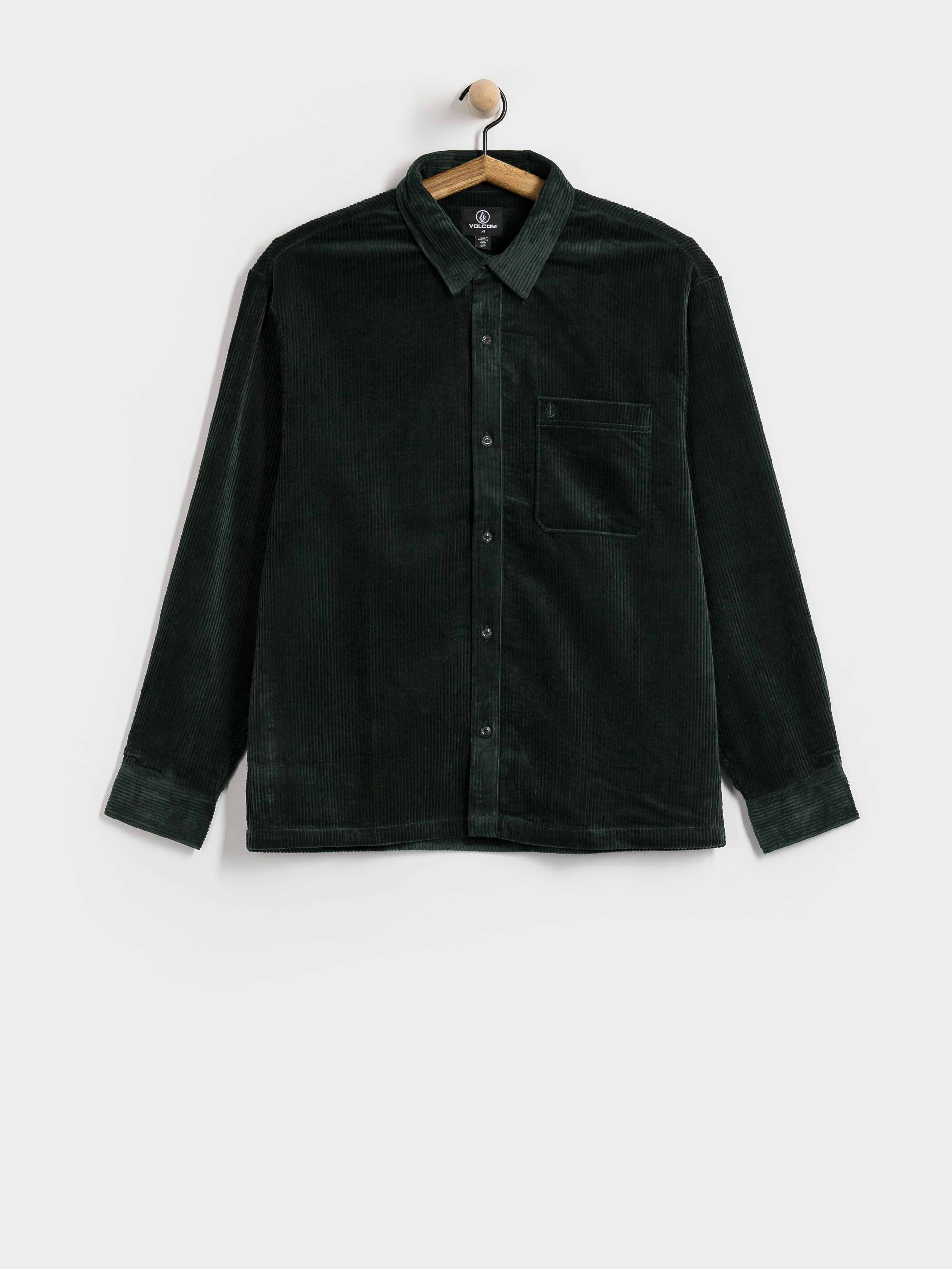 Košile Volcom Fostered II Cord Ls (scarab)