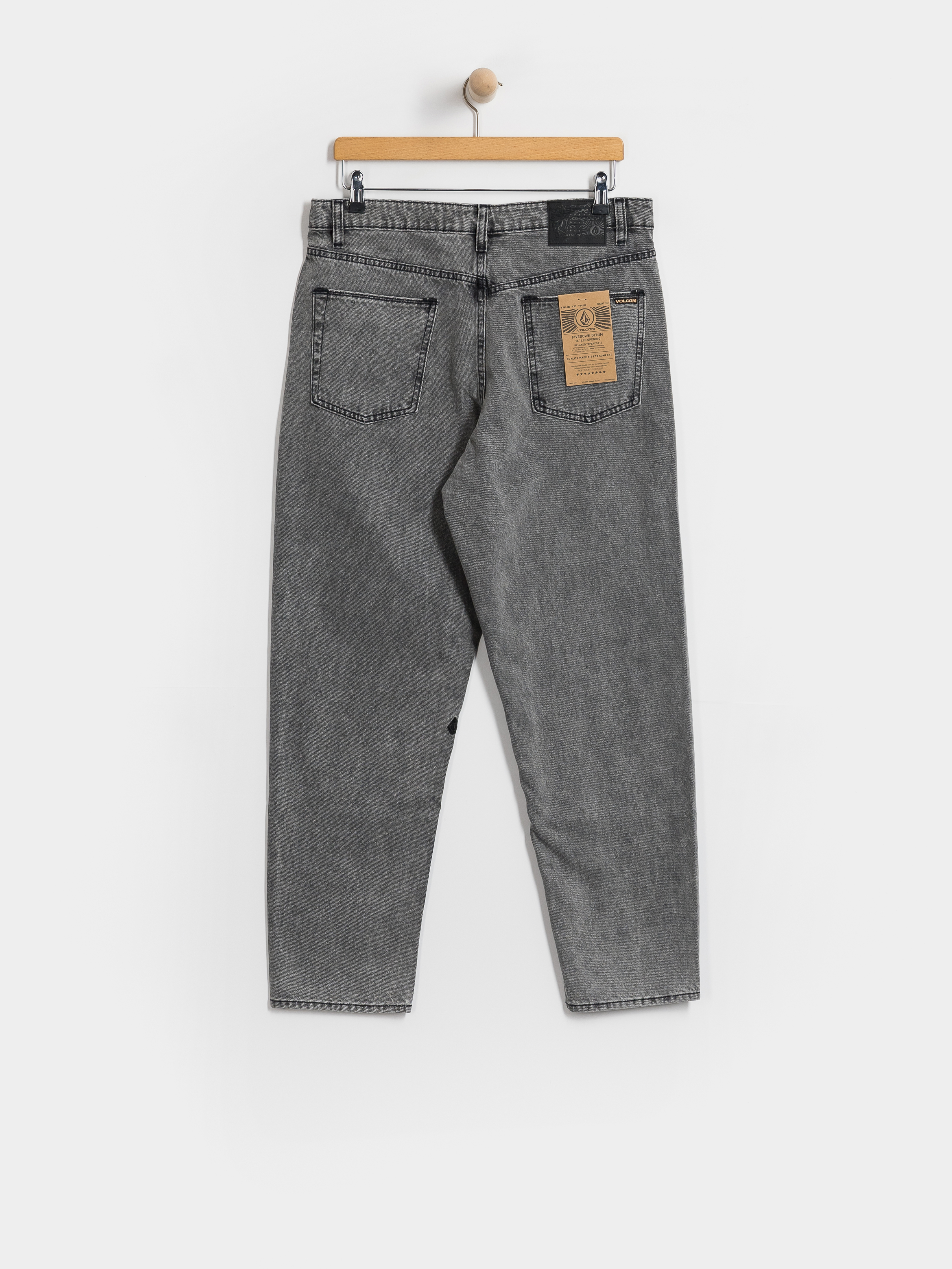 Kalhoty Volcom Fivedown Denim (light grey)