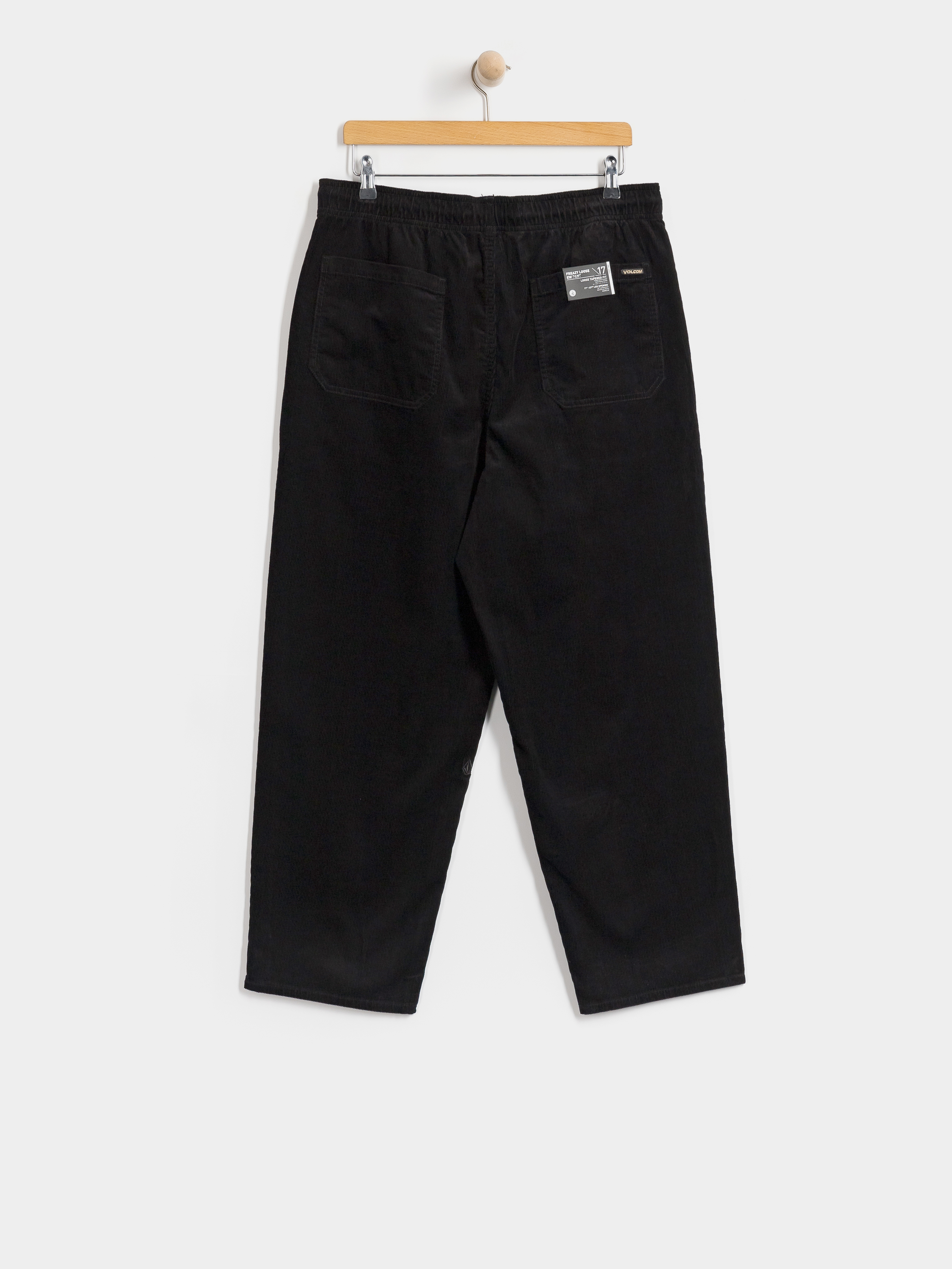 Kalhoty Volcom Freazy Loose Ew Cord (black)
