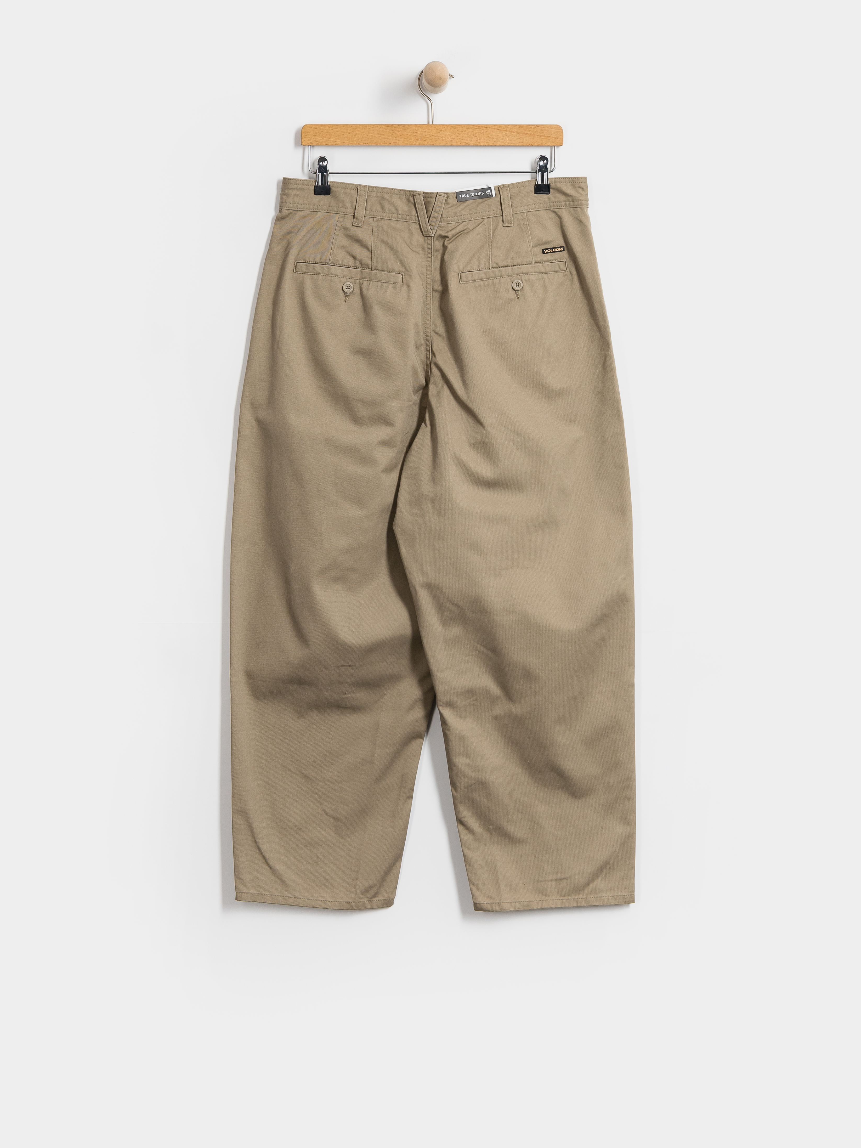 Kalhoty Volcom Holter Pleat (khaki)