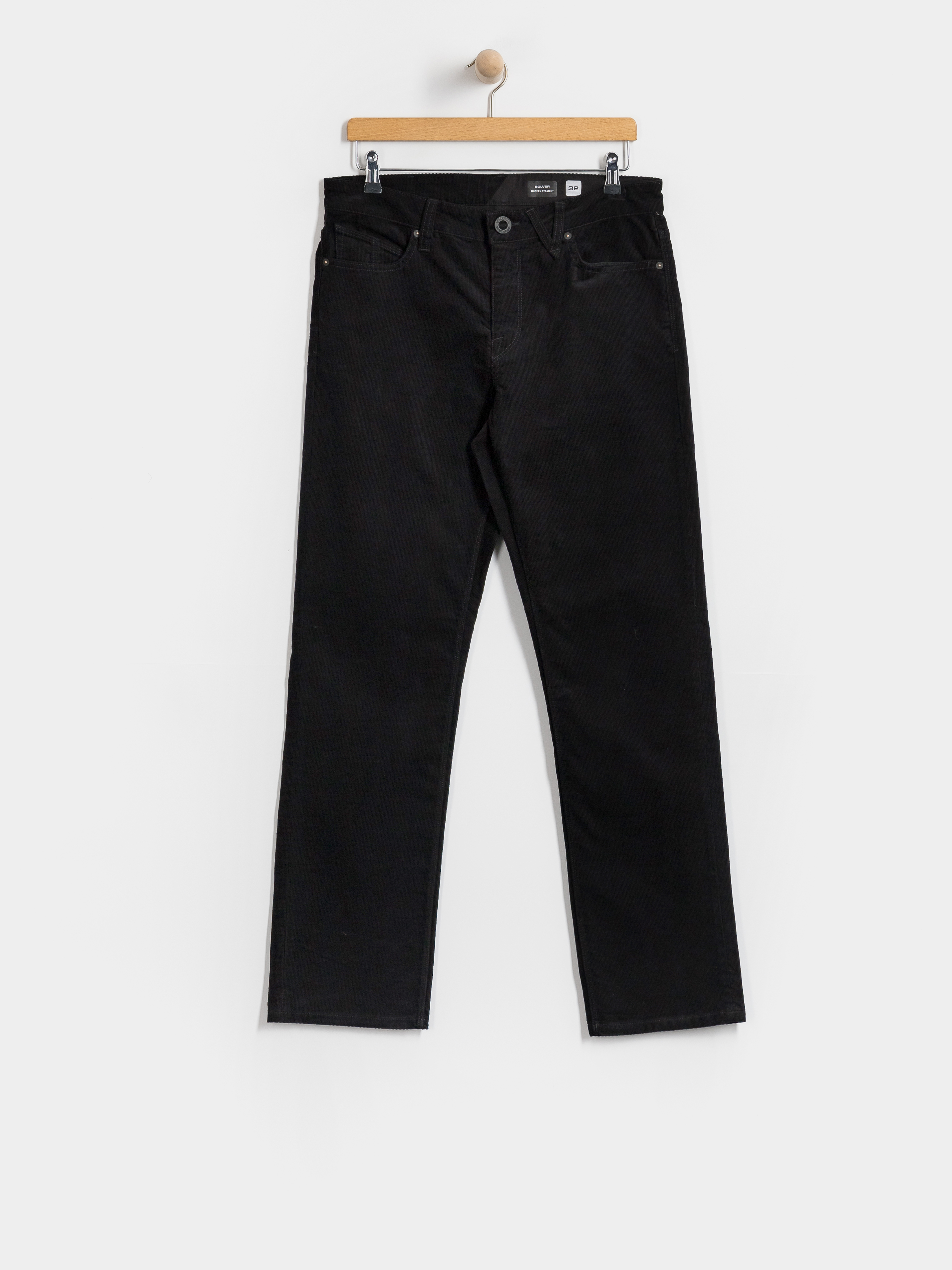 Kalhoty Volcom Solver 5 Pocket Cord (black)