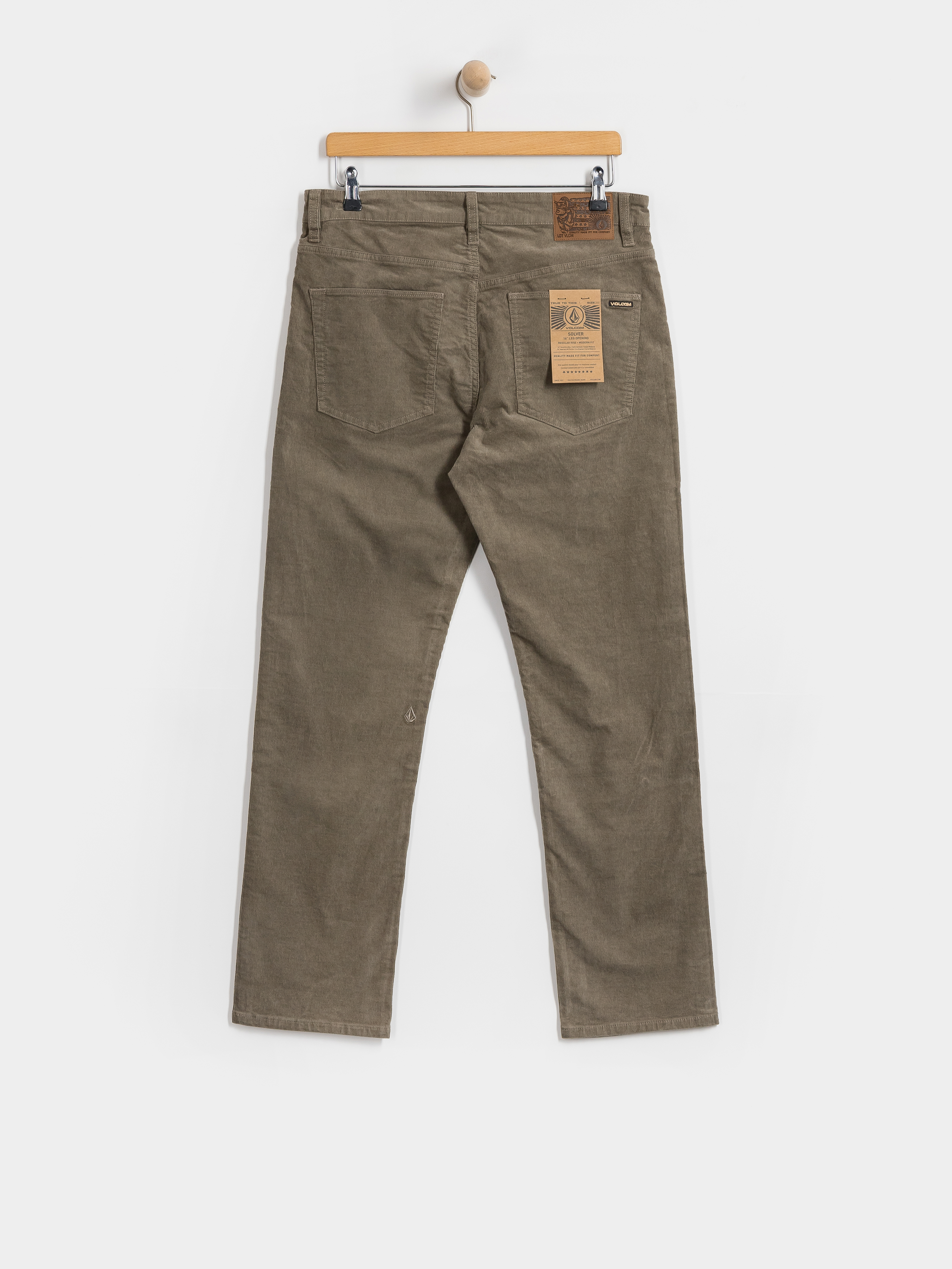 Kalhoty Volcom Solver 5 Pocket Cord (brindle)