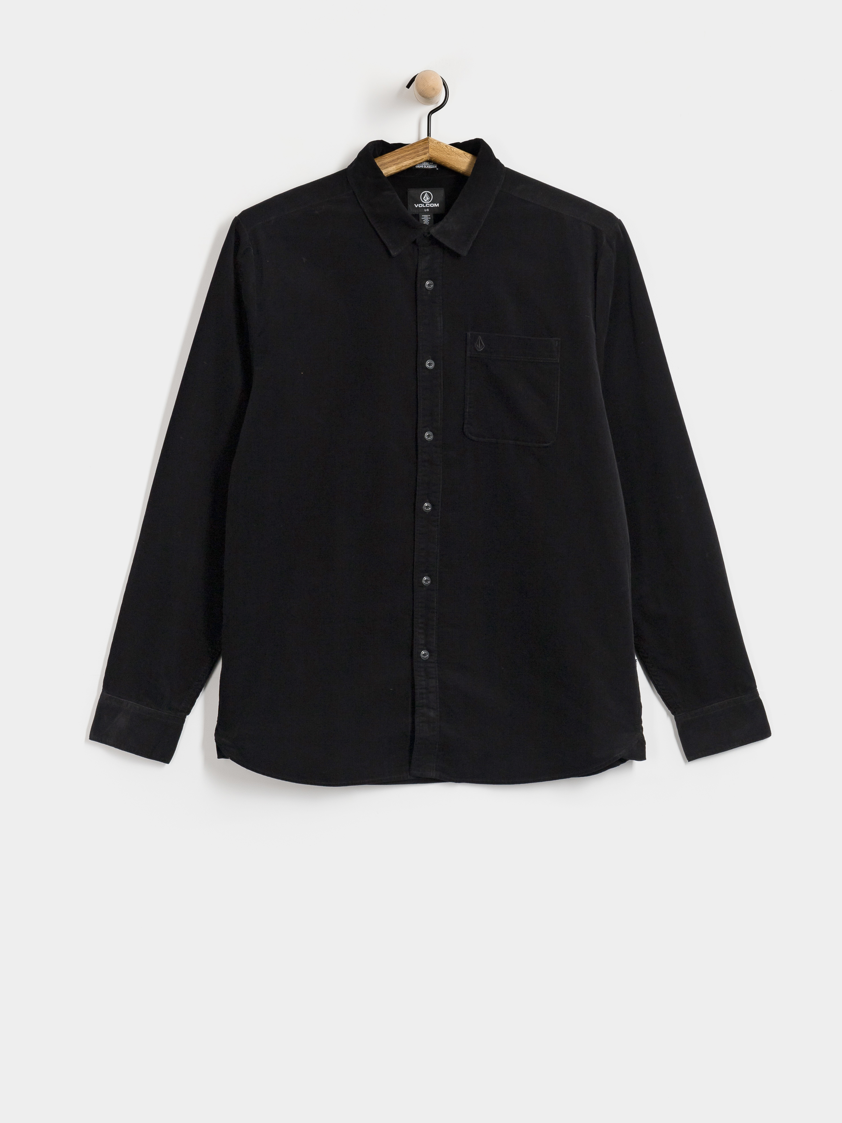 Kou0161ile Volcom Zander Cord Ls (black combo)