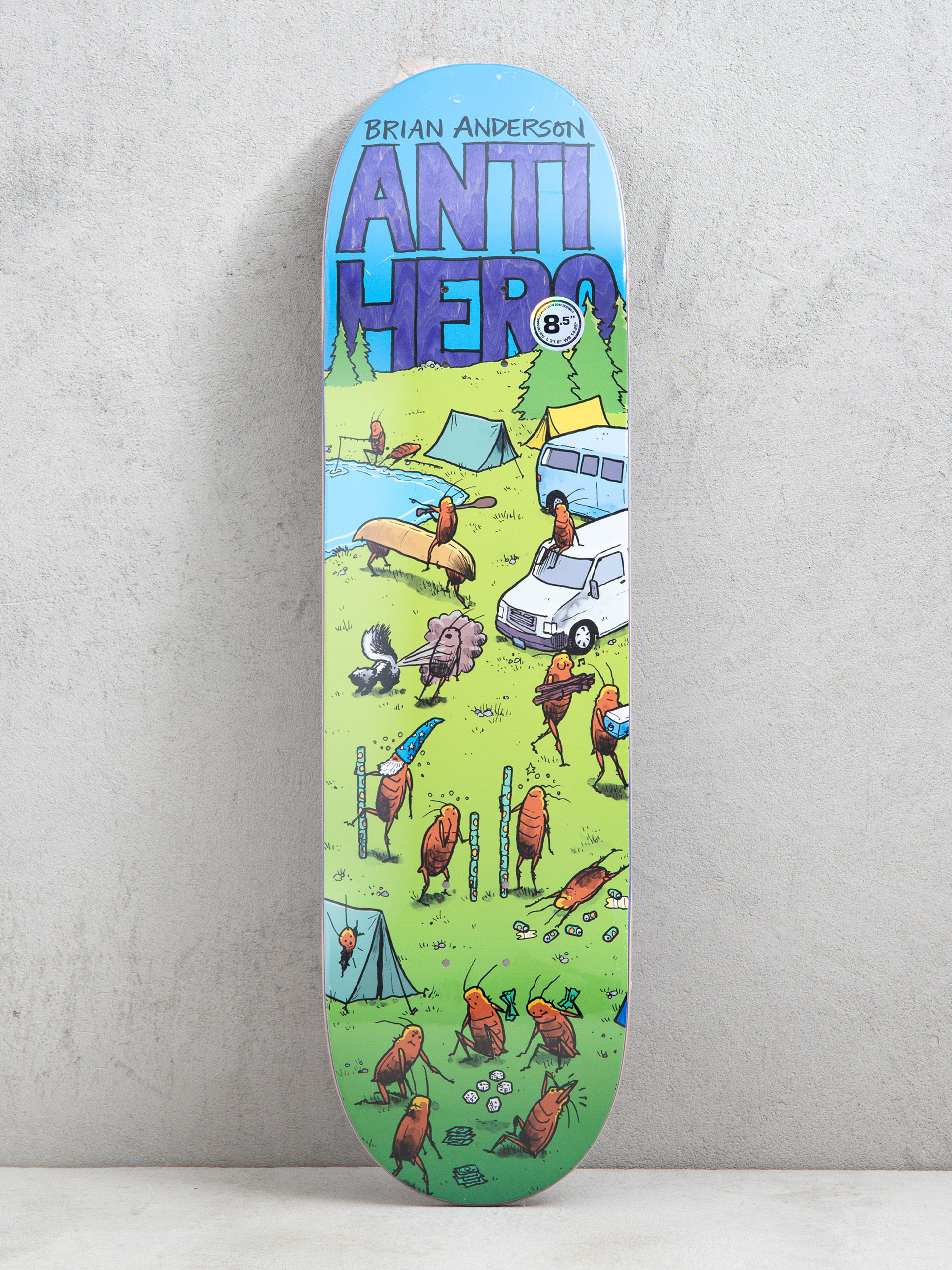Deska Antihero B.A. Roached Out 2 (green)