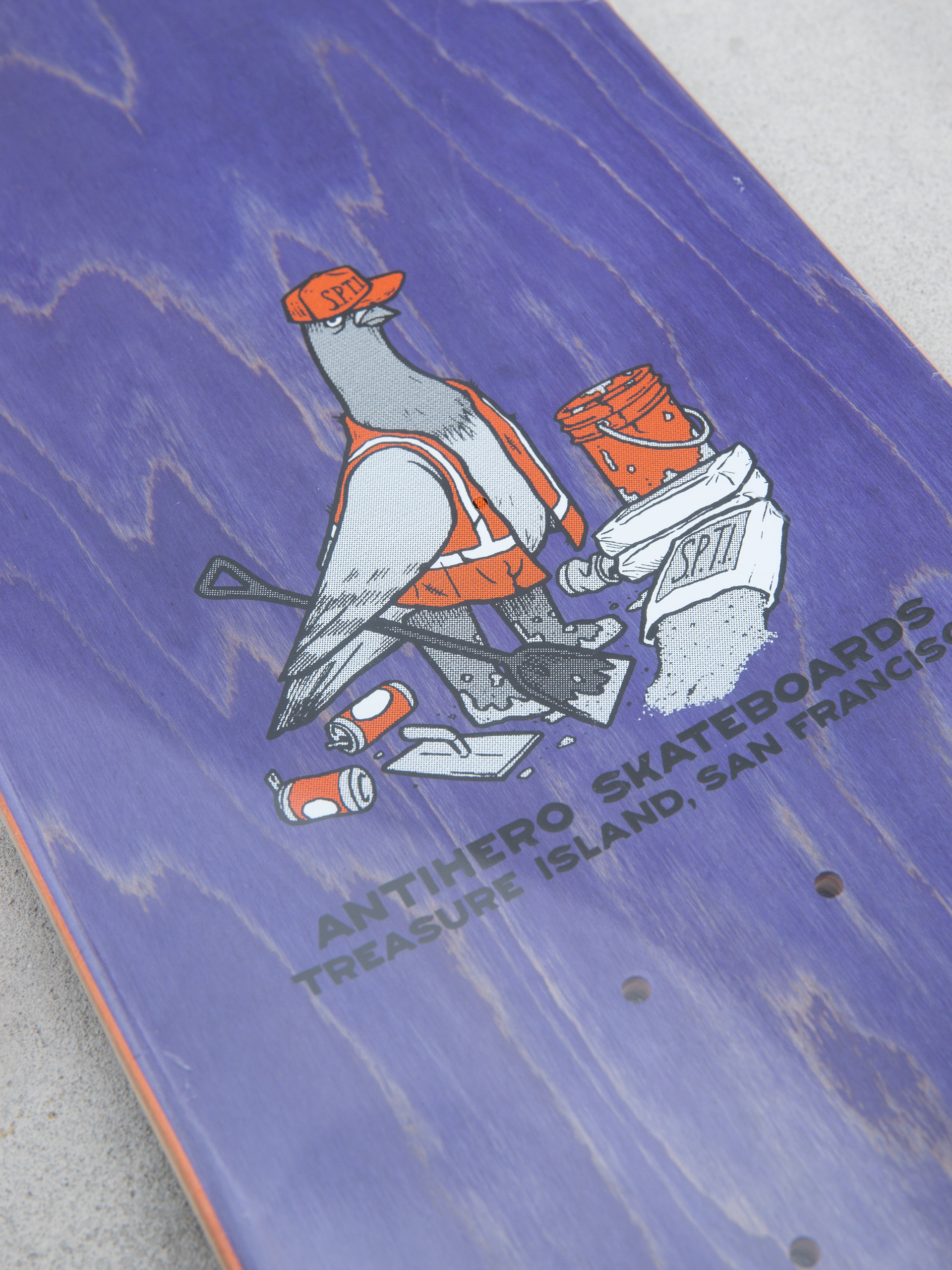 Deska Antihero Treasure Island Eagle (grey)