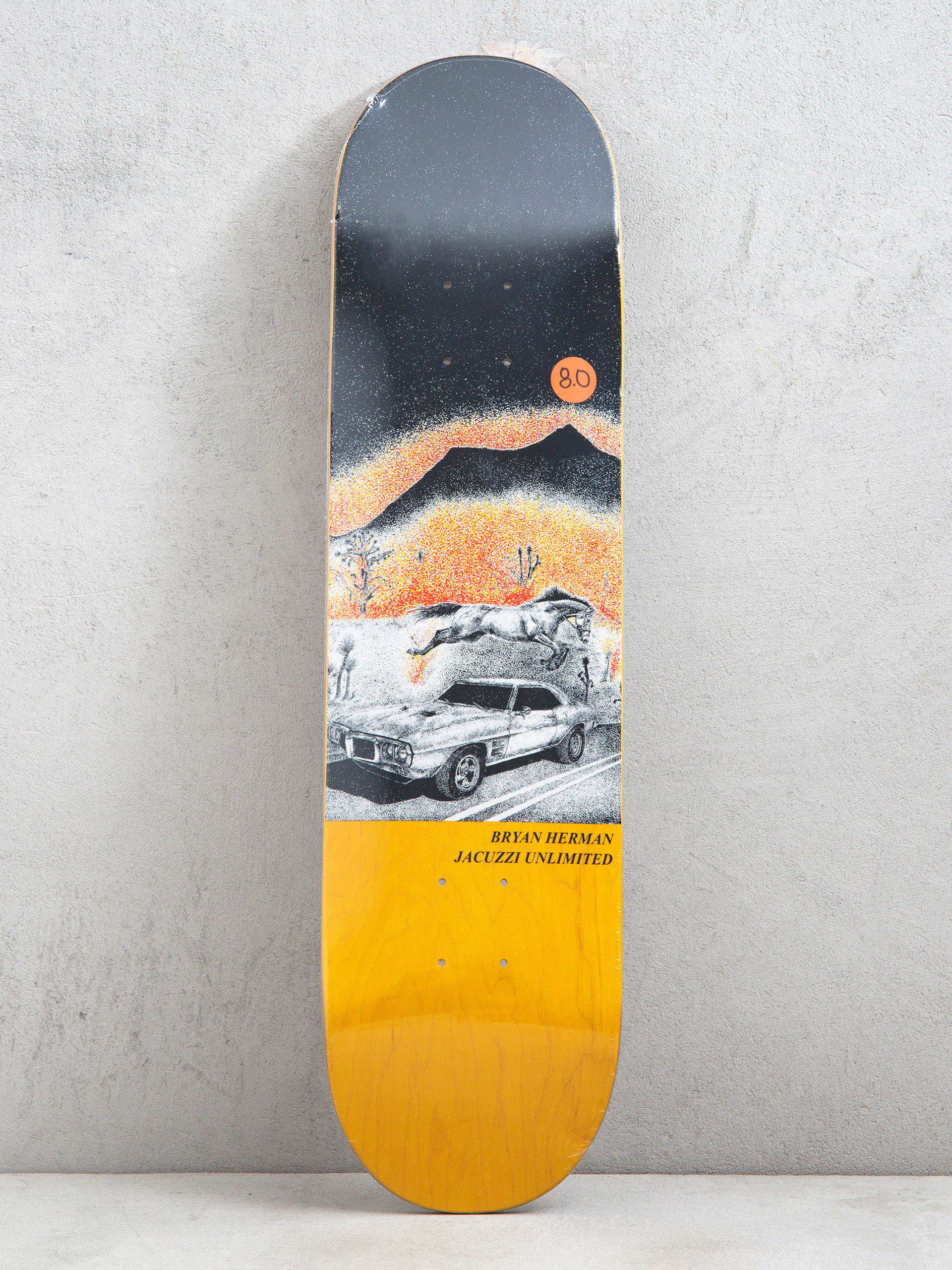 Deska Jacuzzi Brain Herman Guest Board Fire Bird (yellow)