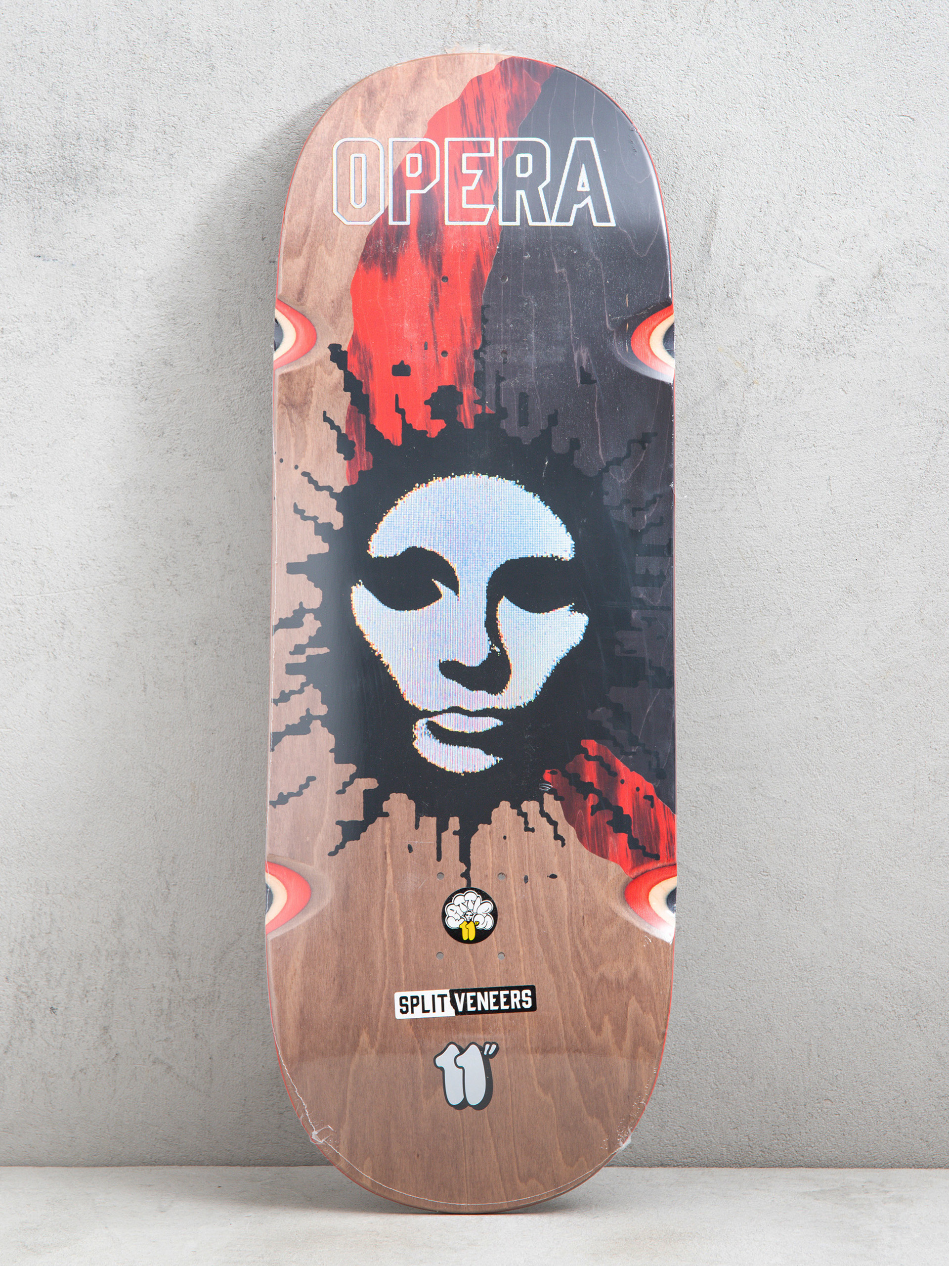 Deska Opera Fatties Rgb Mask (red/black)