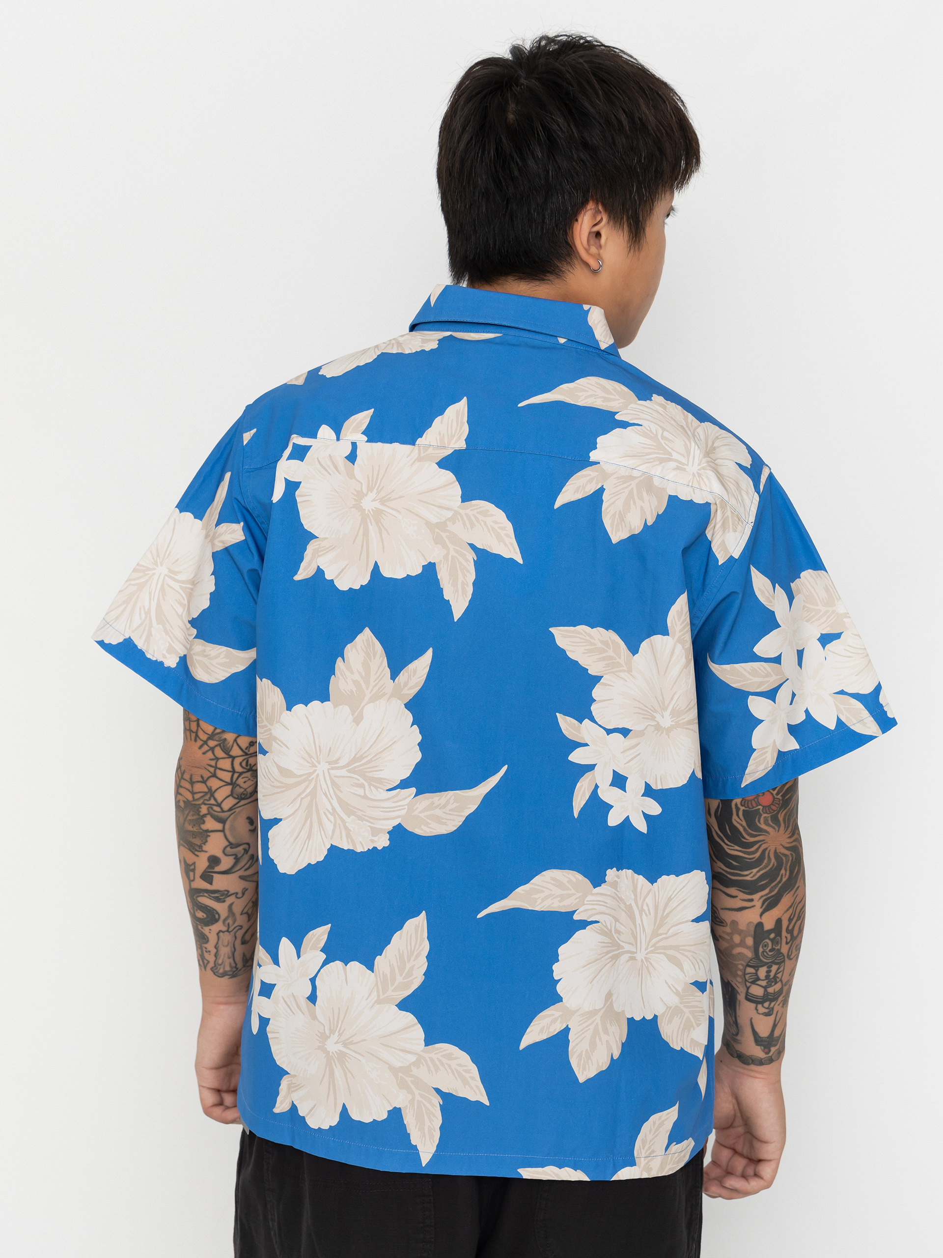 Košile RipNDip Surf Co (blue/cream)