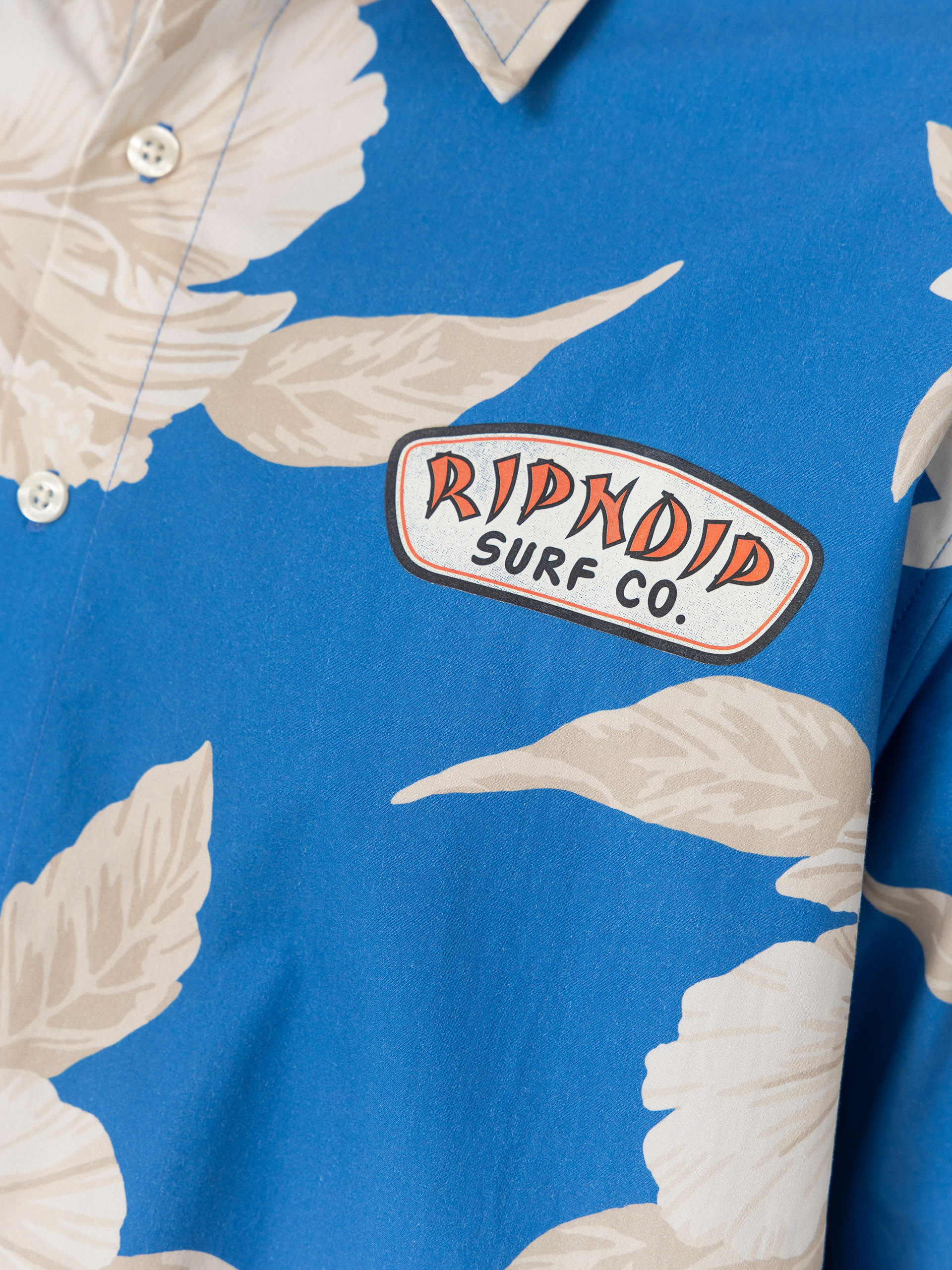 Košile RipNDip Surf Co (blue/cream)