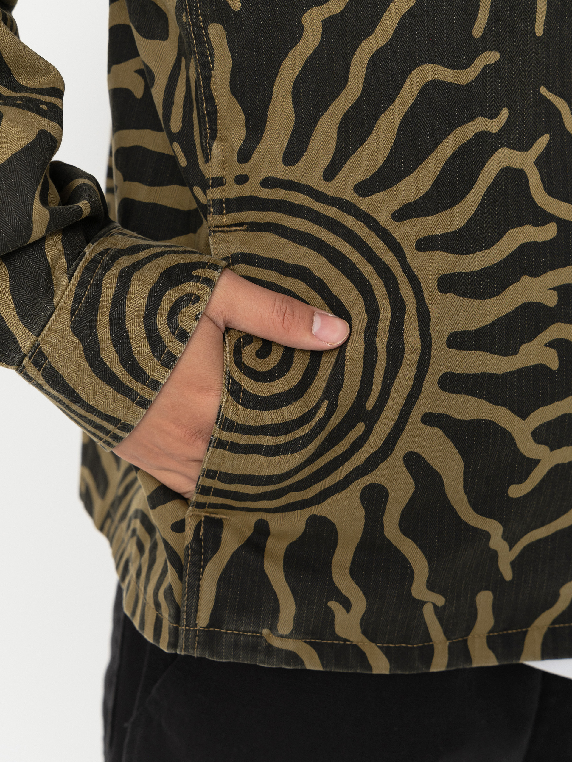 Košile Vans Martinez Cotton Overshirt (faded black)