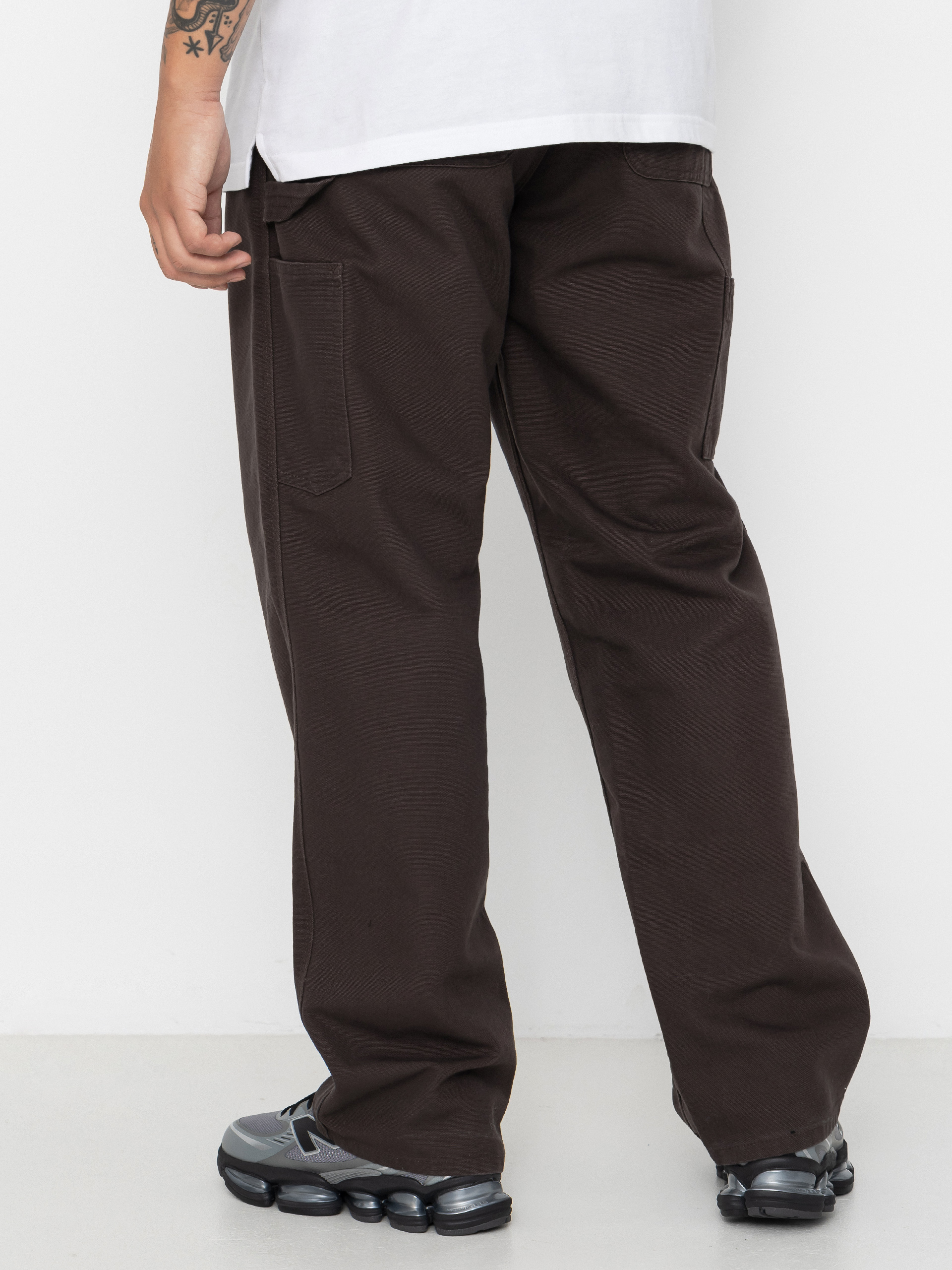 Kalhoty Carhartt WIP Single Knee (tobacco/rinsed)