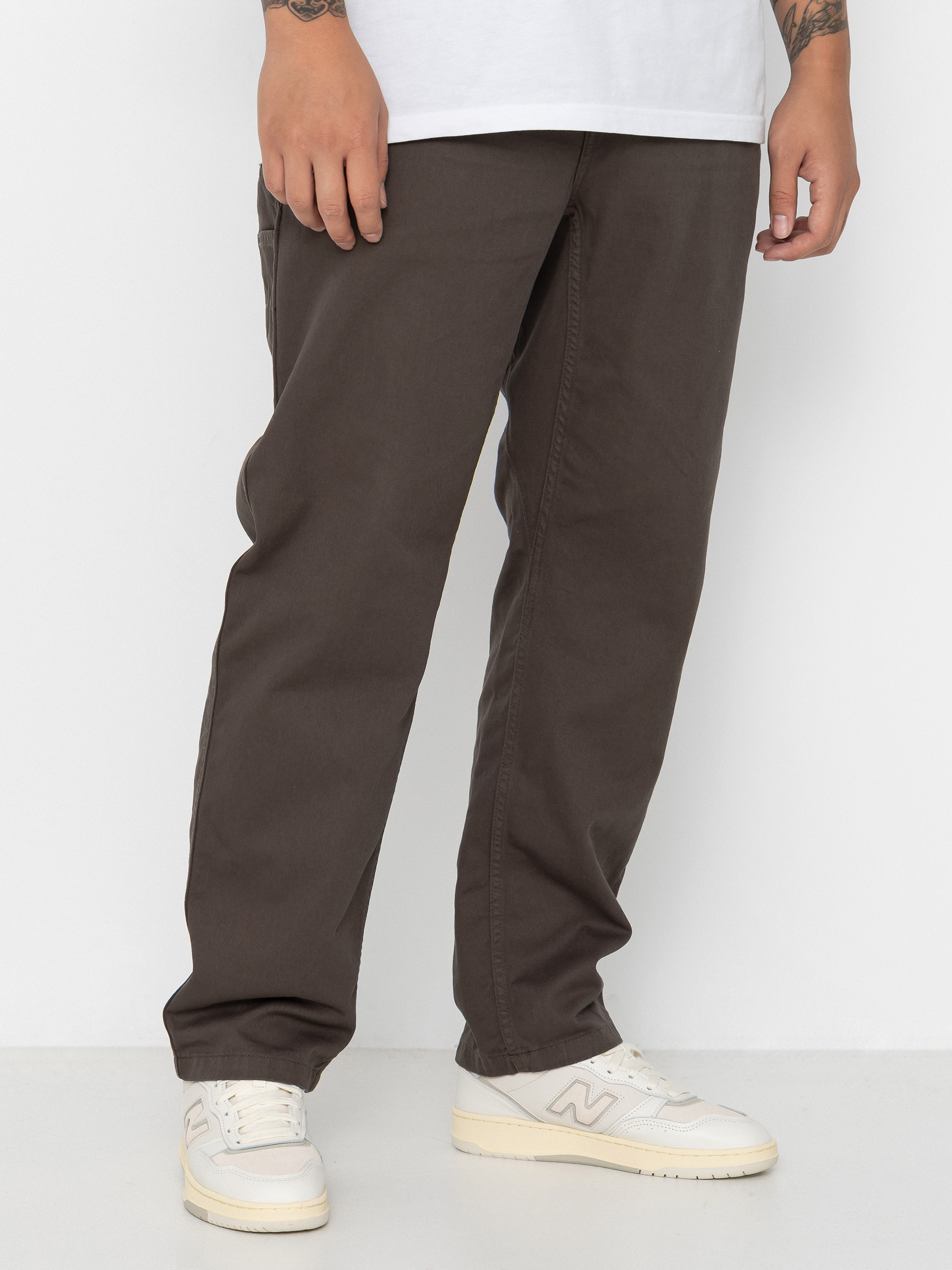 Kalhoty Carhartt WIP Flint (shungite/garment dyed)