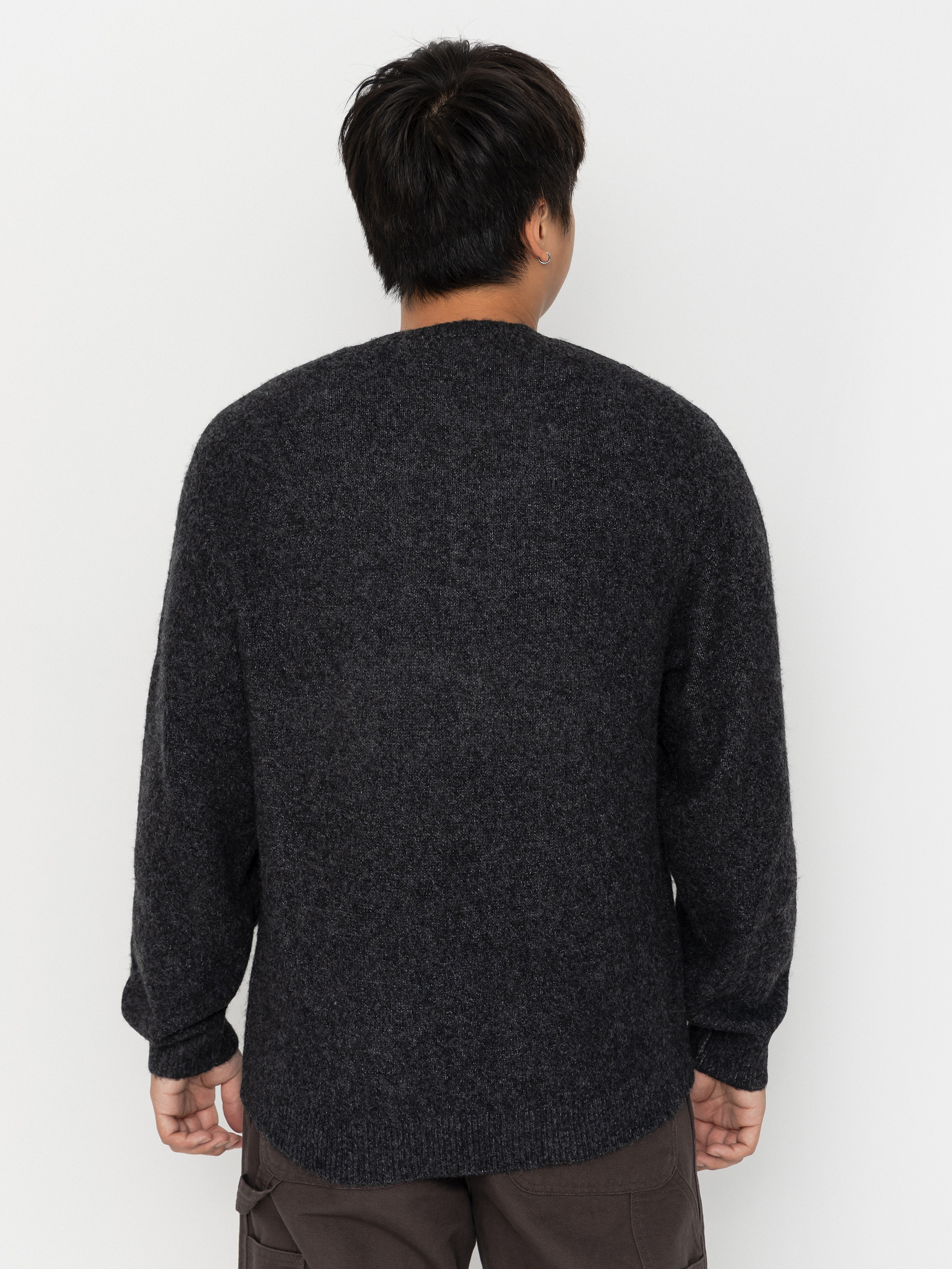 Svetr Carhartt WIP Curtis (tangled black)