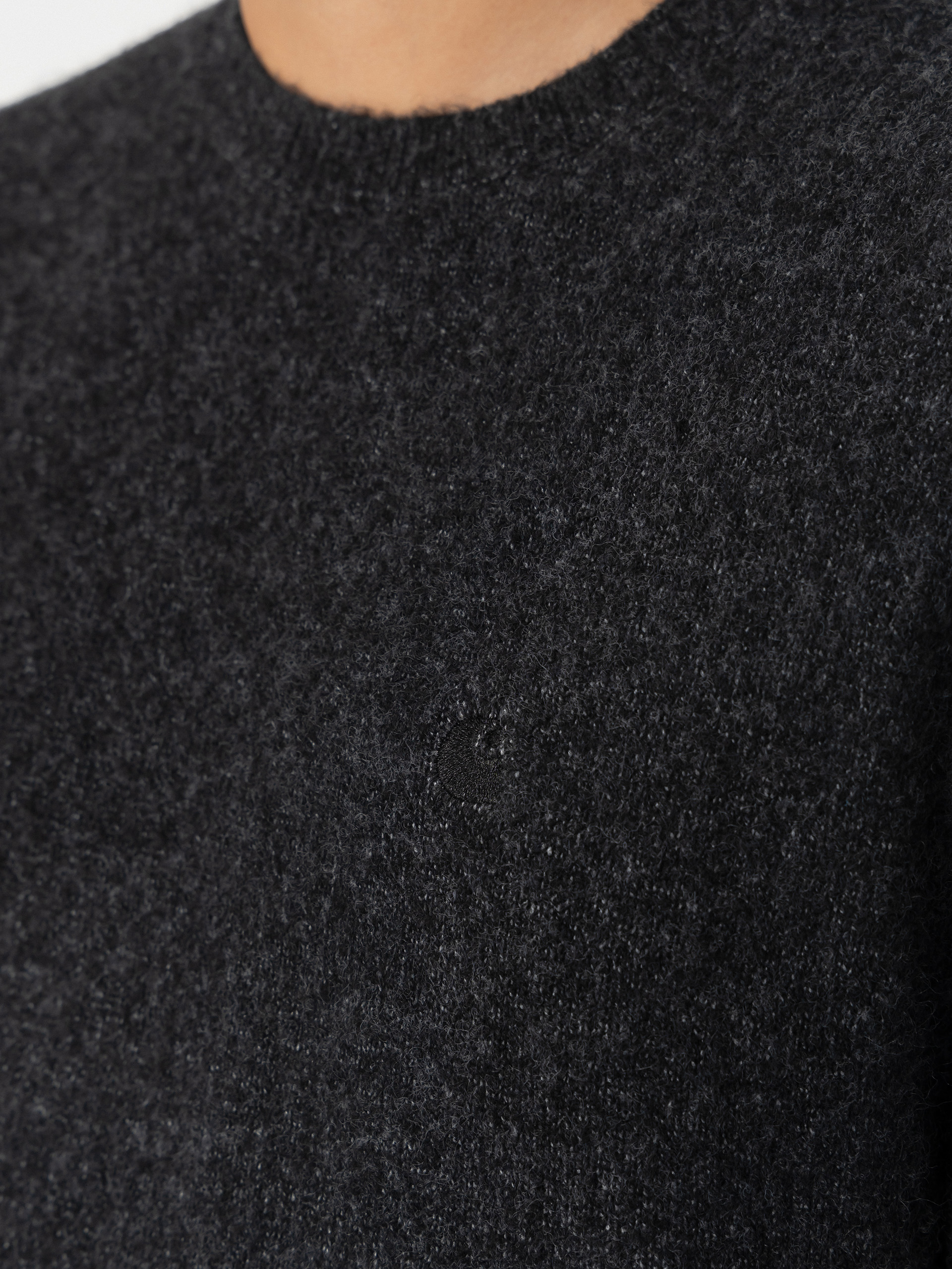 Svetr Carhartt WIP Curtis (tangled black)