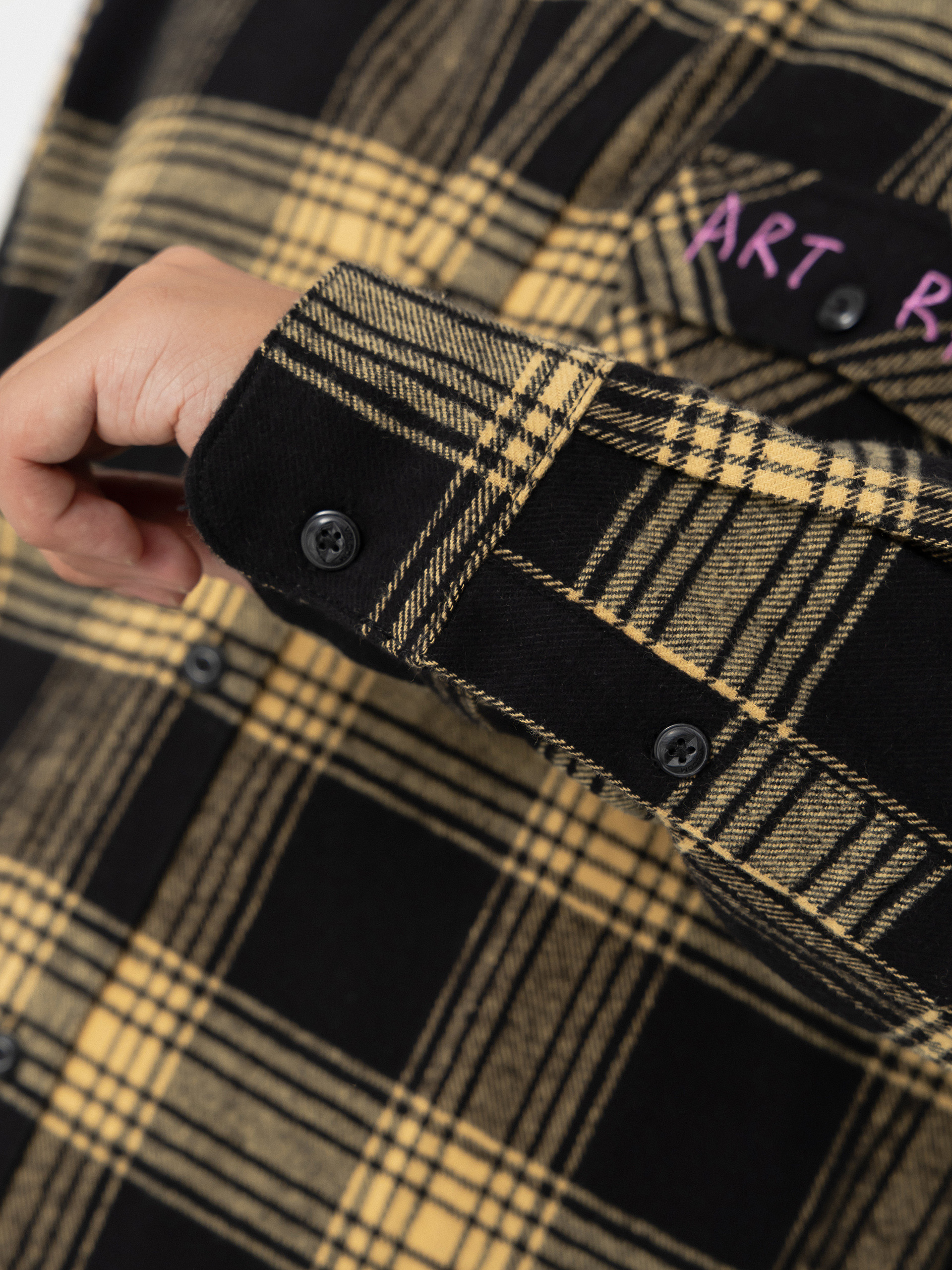 Košile Volcom Fa Ozzy Plaid (mustard)