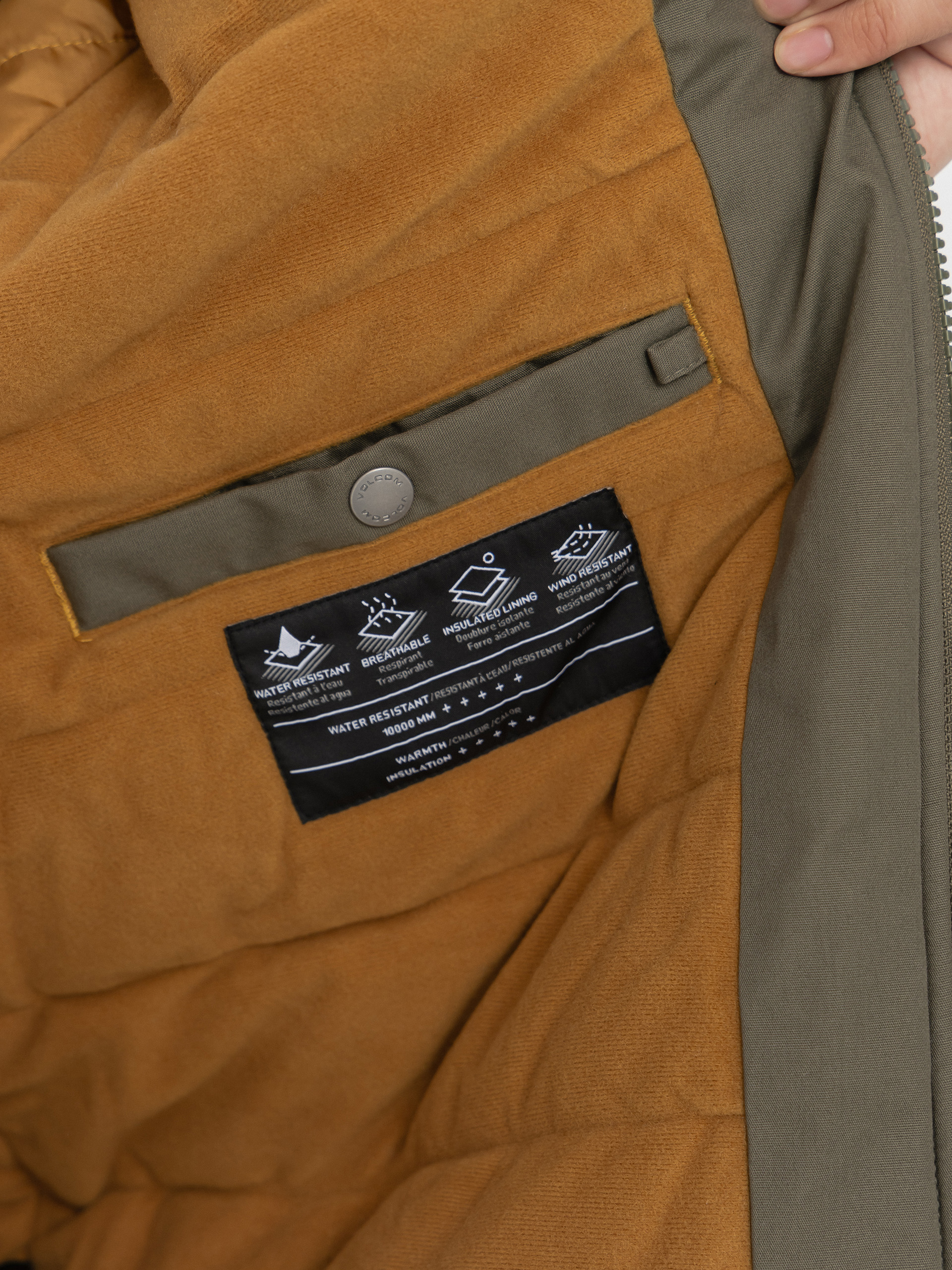 Bunda Volcom Hernan 10K (wintermoss)