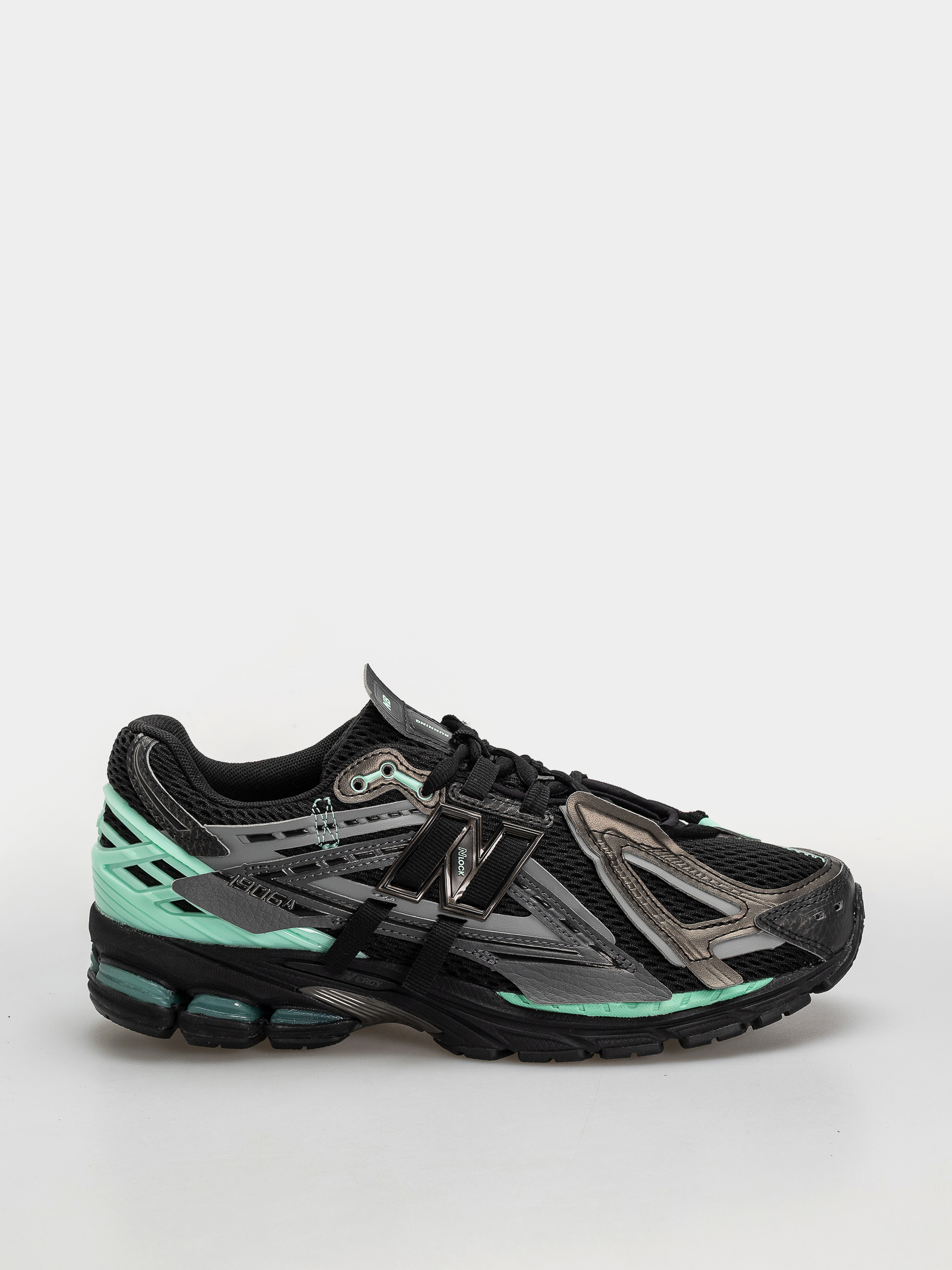 Boty New Balance 1906 (black/bright mint)