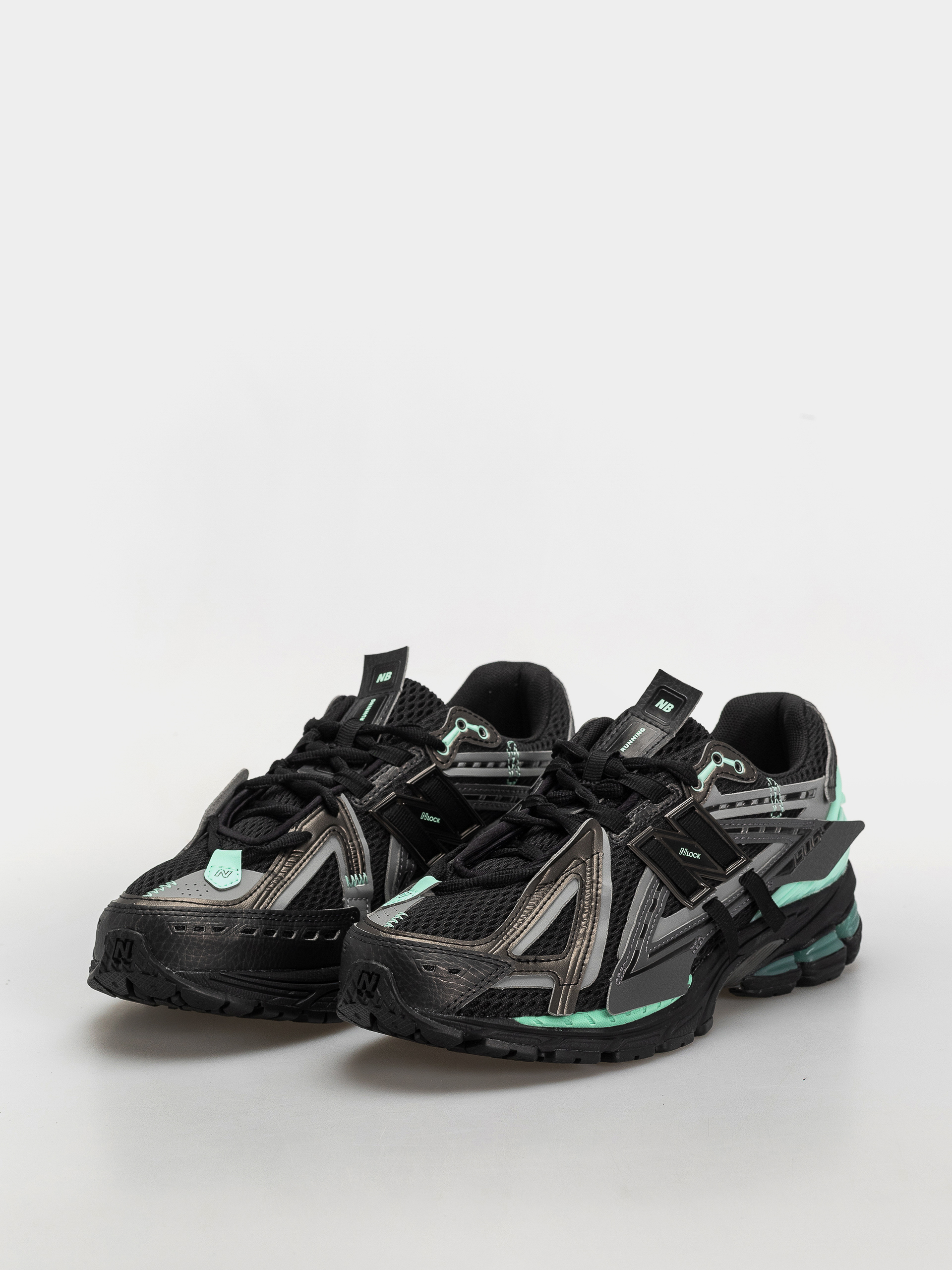Boty New Balance 1906 (black/bright mint)