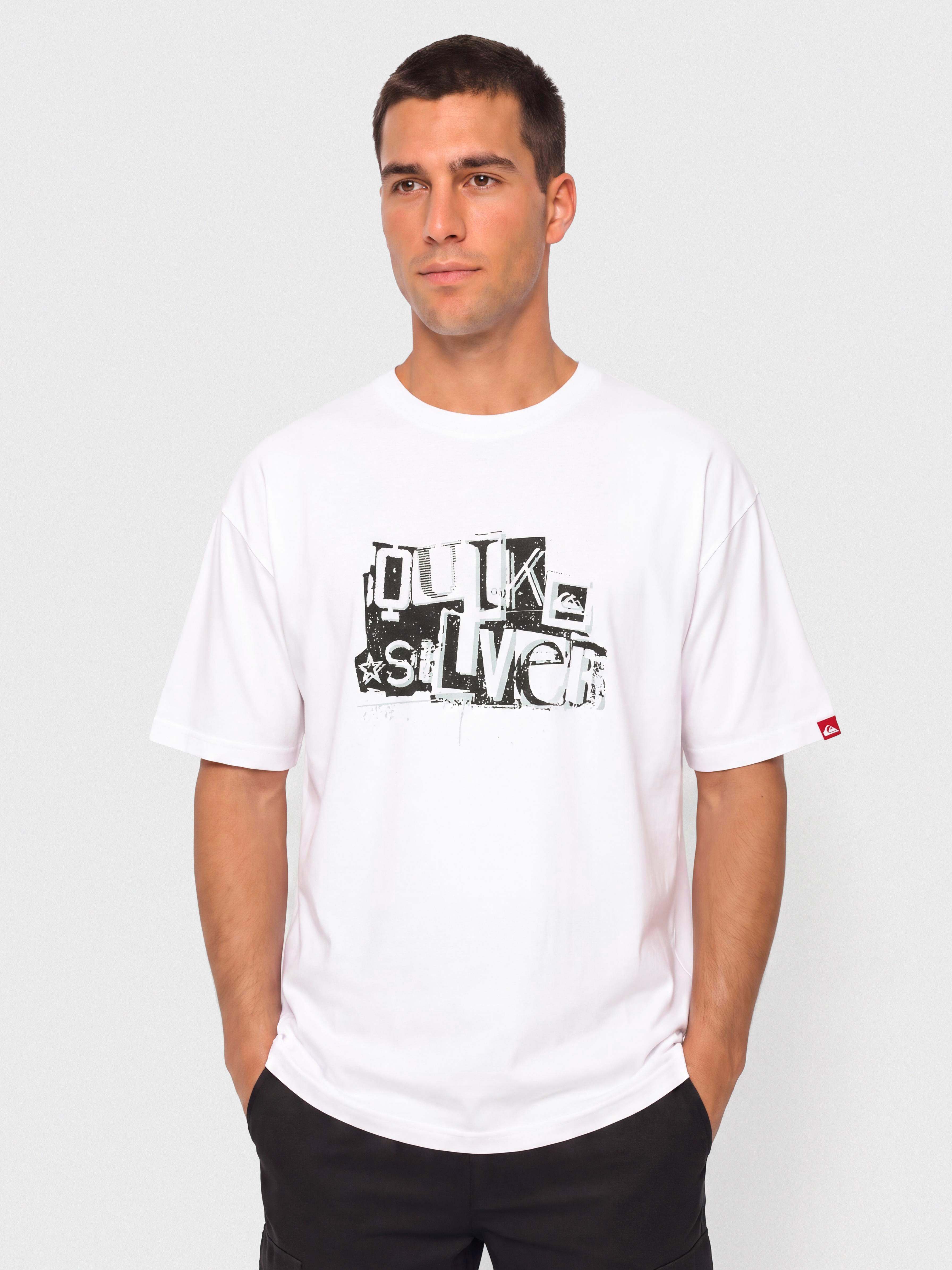 Tričko Quiksilver Yg Rinse (white)