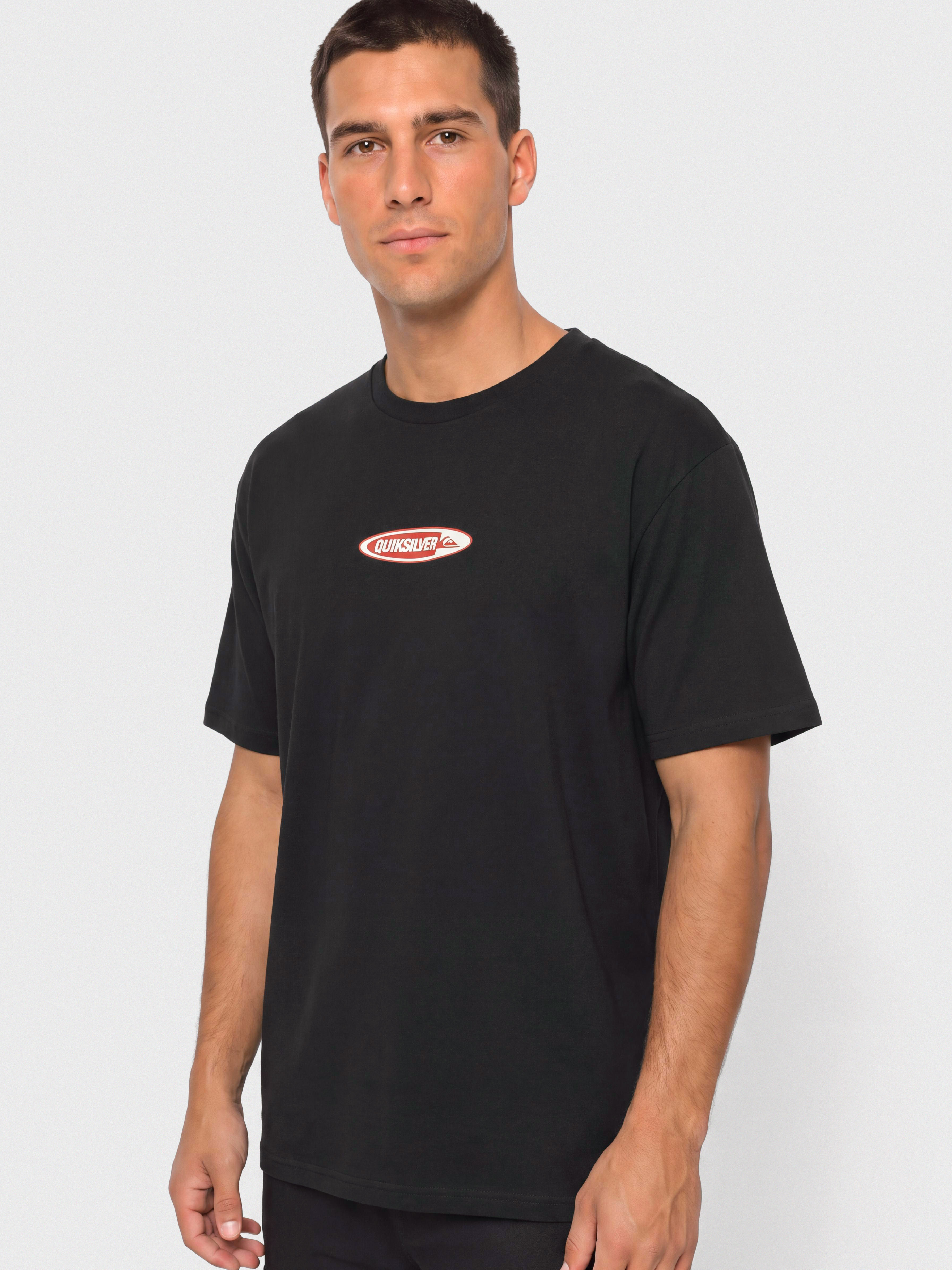 Tričko Quiksilver Disk (black)