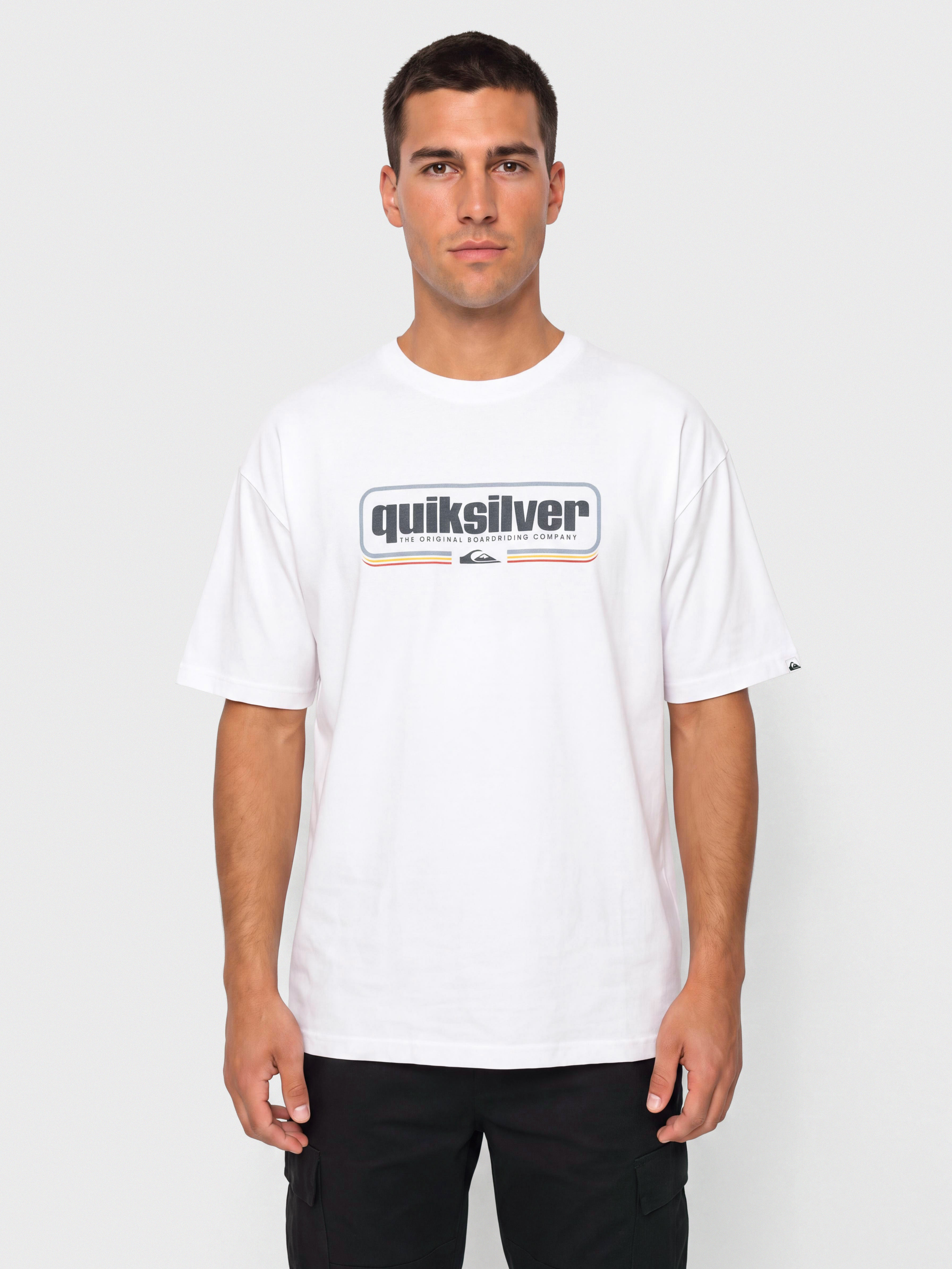 Tričko Quiksilver Box Shaped (white)